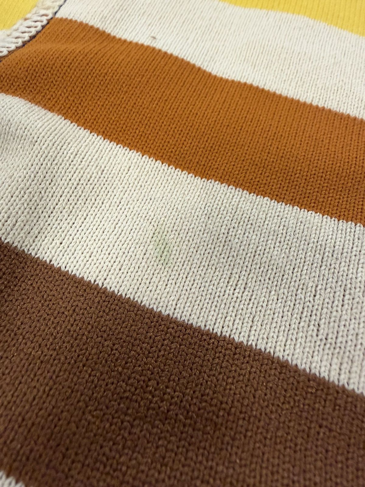 Marni Marni Multicolor Striped Asymmetrical Polo Size 46 / S Size US S / EU 44-46 / 1 - 9 Thumbnail