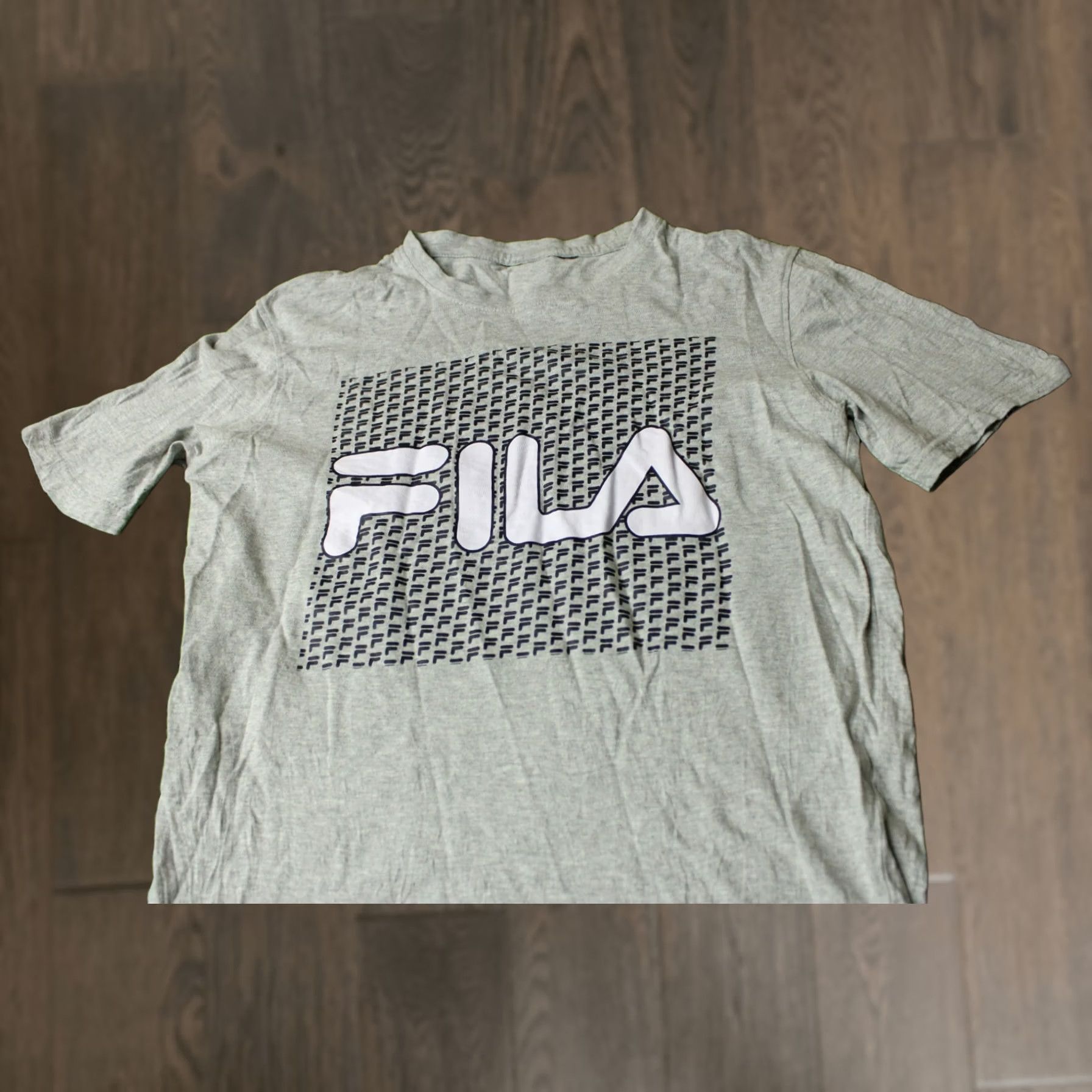 Fila FILA Shirt Mens T-Shirt Jersey Camiseta Gray Size S Catholic? Size US S / EU 44-46 / 1 - 1 Thumbnail