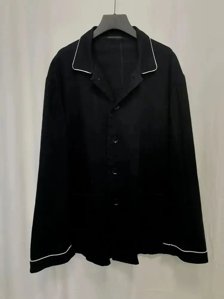 Yohji Yamamoto Yohji Yamamoto 03SS White Line Light Jacket-2505 Size US L / EU 52-54 / 3 - 1 Thumbnail
