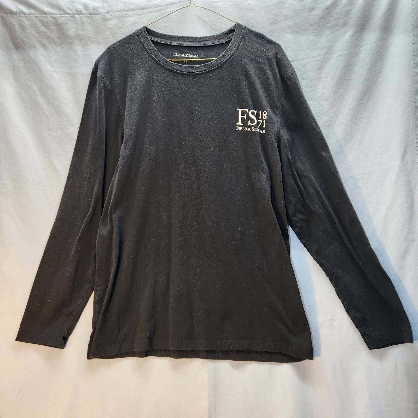 Field & Stream Field And Stream Long Sleeve Black Tshirt Mens Size Large Size US L / EU 52-54 / 3 - 1 Thumbnail