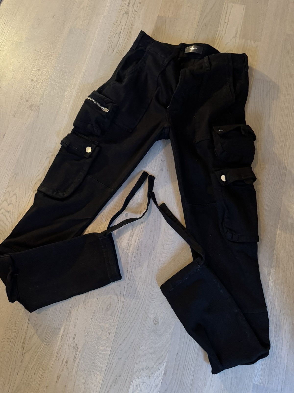 Amiri AMIRI cargo jeans study photos FOR REAL TAPE MEASUREMENTS Size US 30 / EU 46 - 2 Thumbnail