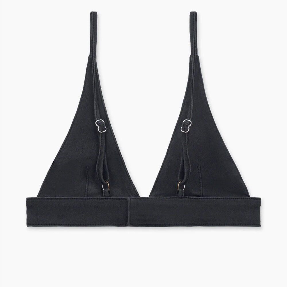Rta NWT New RtA Sofia Denim Charcoal Top Size L Size L / US 10 / IT 46 - 3 Thumbnail