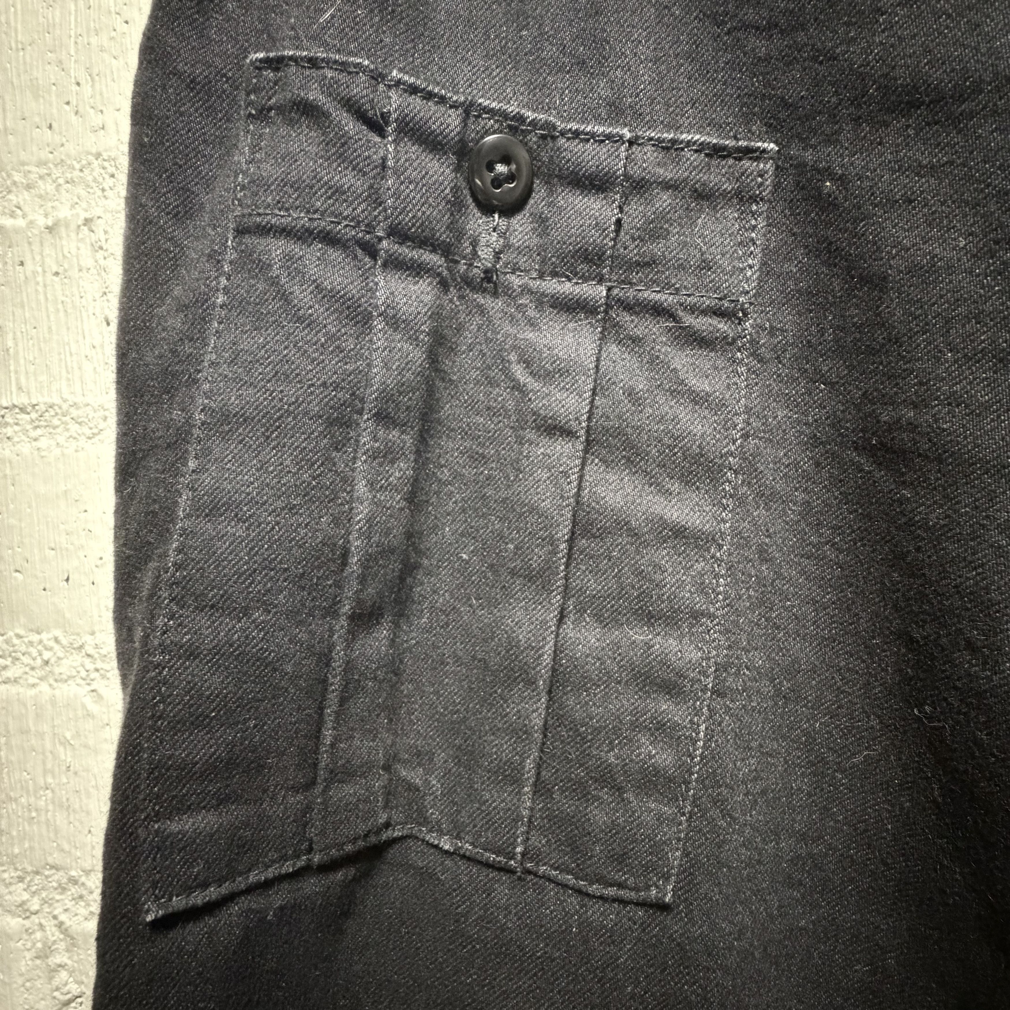 Yohji Yamamoto Black Scandal Work Pants Size US 34 / EU 50 - 4 Thumbnail