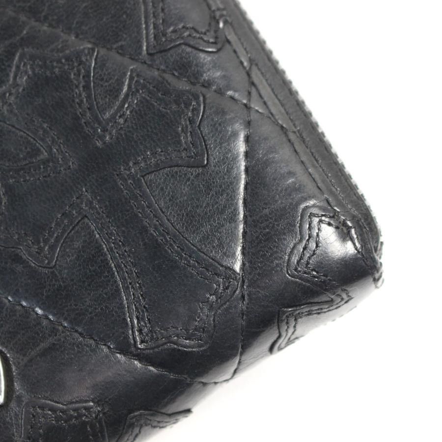 Chrome Hearts Chrome Hearts cemetery cross leather patch wallet Size ONE SIZE - 5 Thumbnail