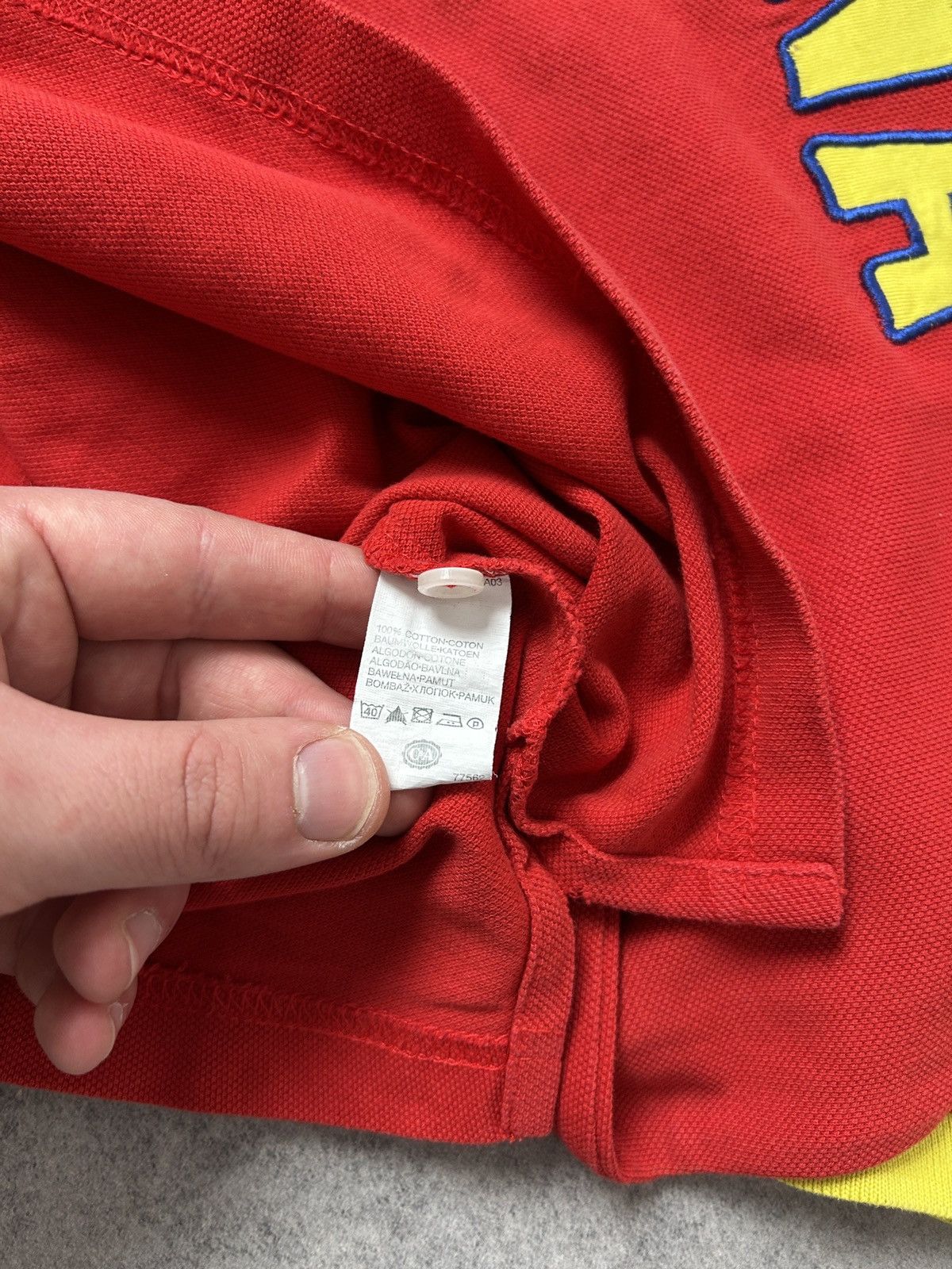 Sterling Ruby Espana big logo polos mens rugby 🏉 Size US L / EU 52-54 / 3 - 5 Thumbnail
