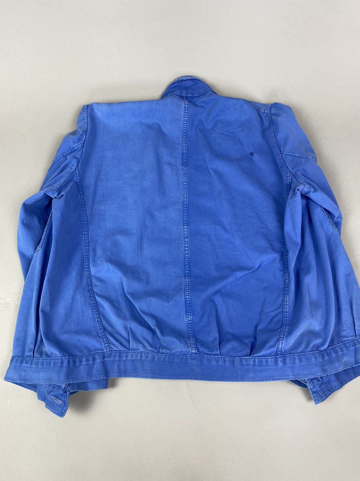 Le Laboureur × Vetra × Vintage Vintage Light Blue Cotton Workwear Jacket – Midweight Size US M / EU 48-50 / 2 - 11 Thumbnail