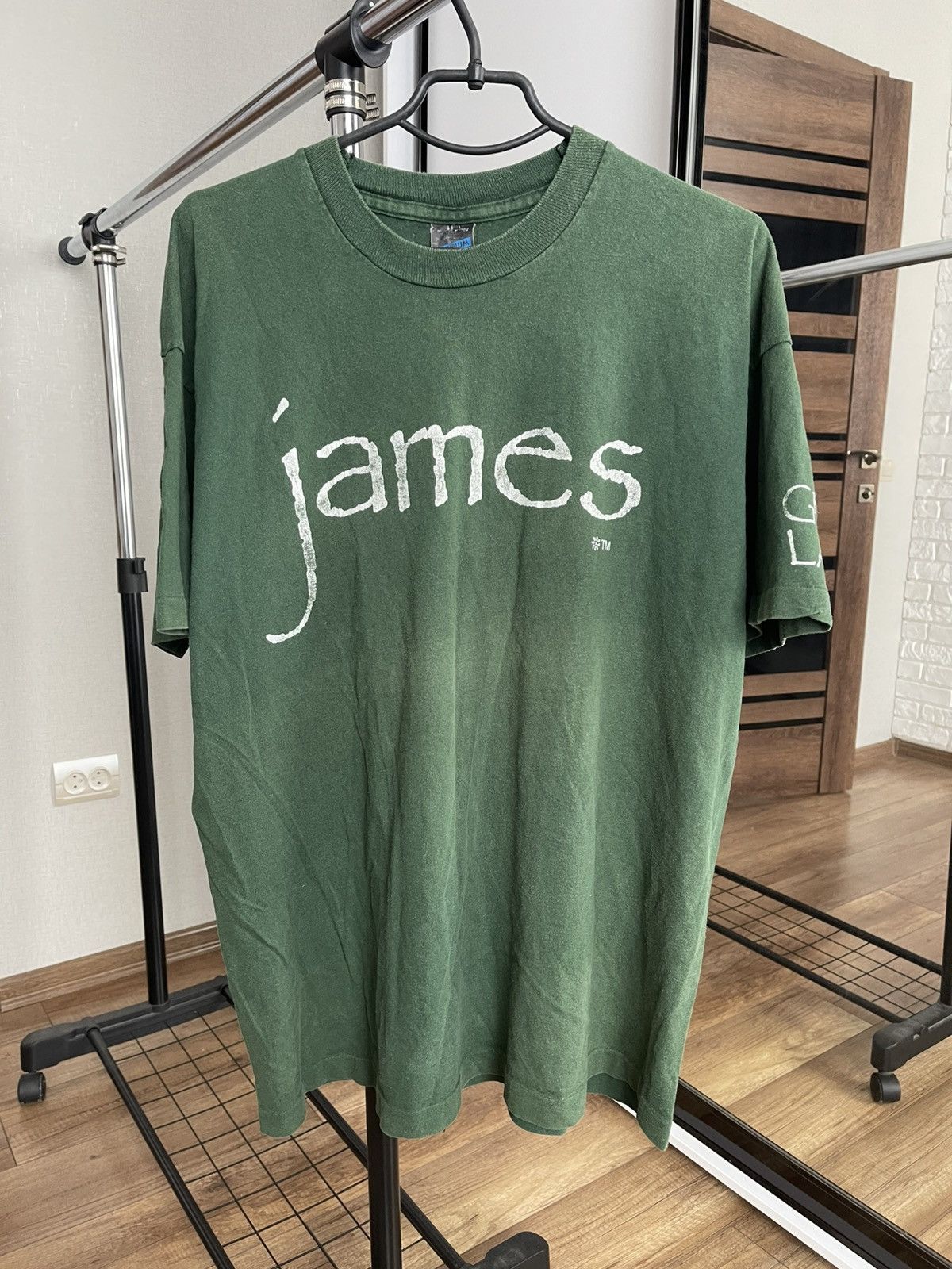 James Get Laid Vintage Rock Band T-Shirt Tee 90s