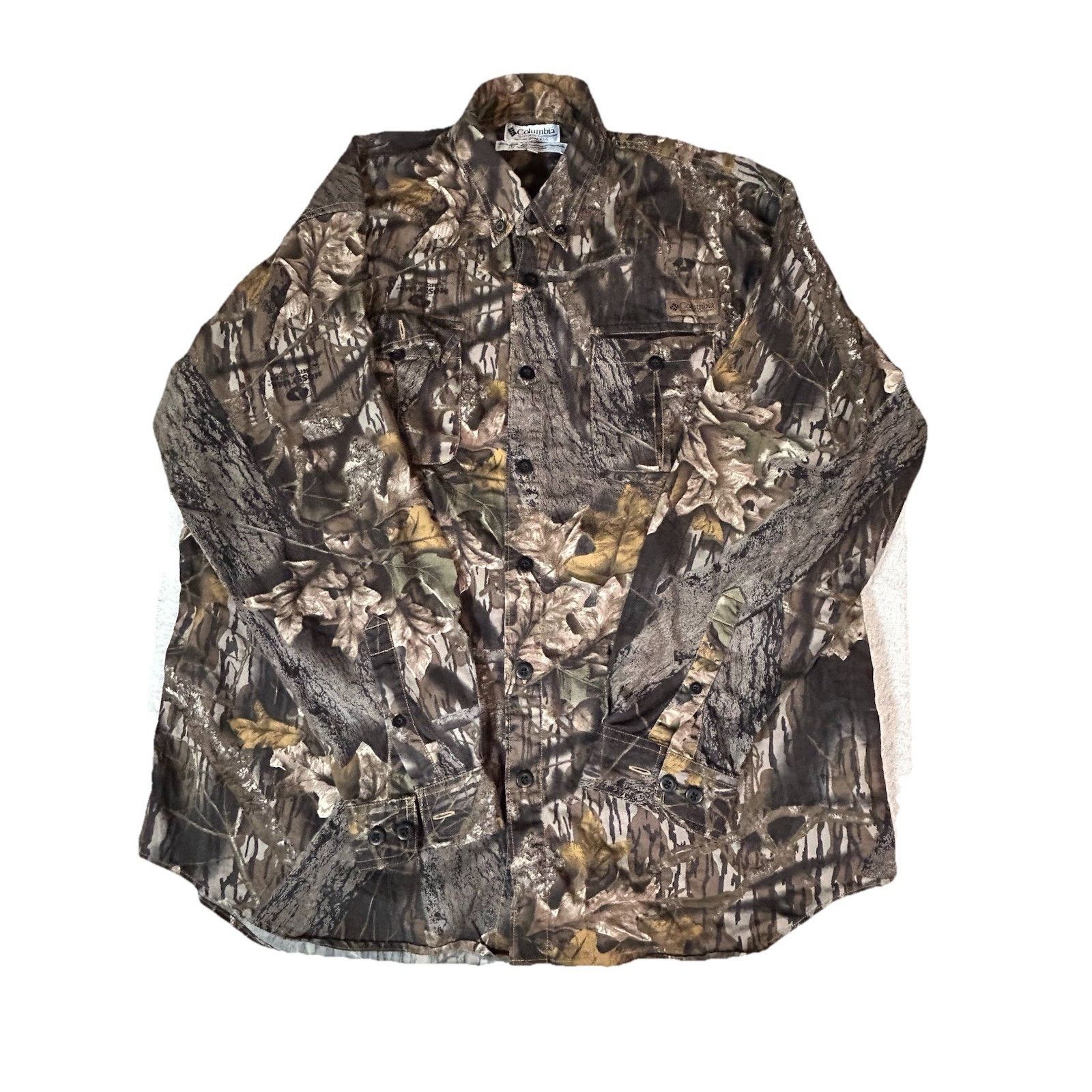 Columbia columbia shirt mn xl button long sleeve Camo Hunting Outdoor Size US XL / EU 56 / 4 - 2 Thumbnail