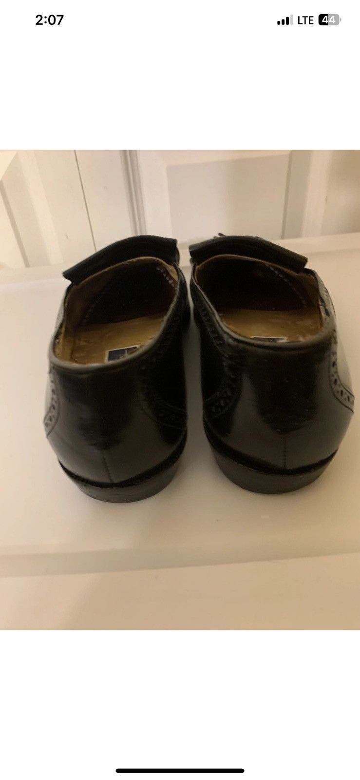Cole Haan Cole Haan Bragano mens sz 9D black kiltie loafers slip shoes Size US 9 / EU 42 - 12 Thumbnail