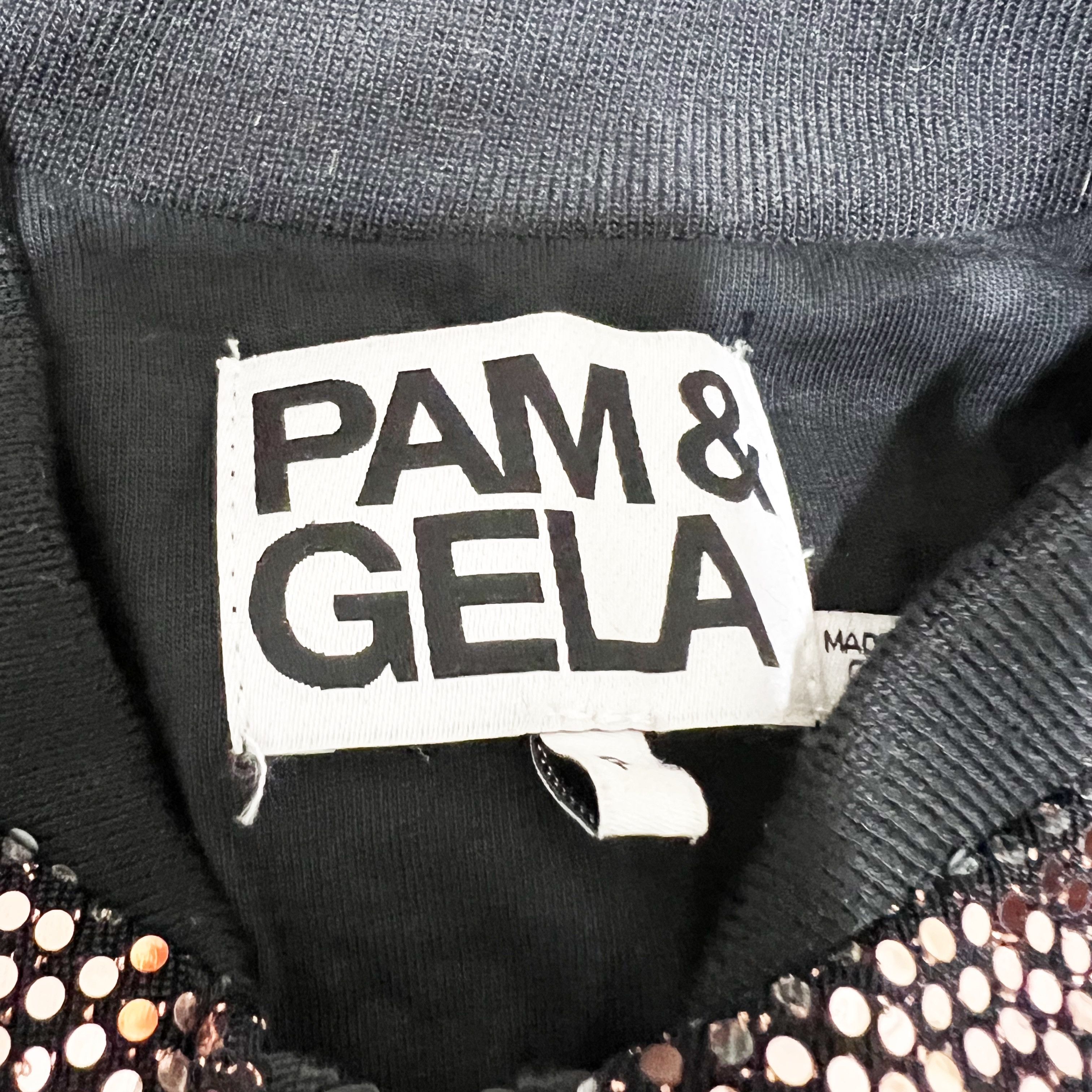 Pam & Gela Pam & Gela Rose Gold Mirror Ball Sequin Size S / US 4 / IT 40 - 2 Thumbnail