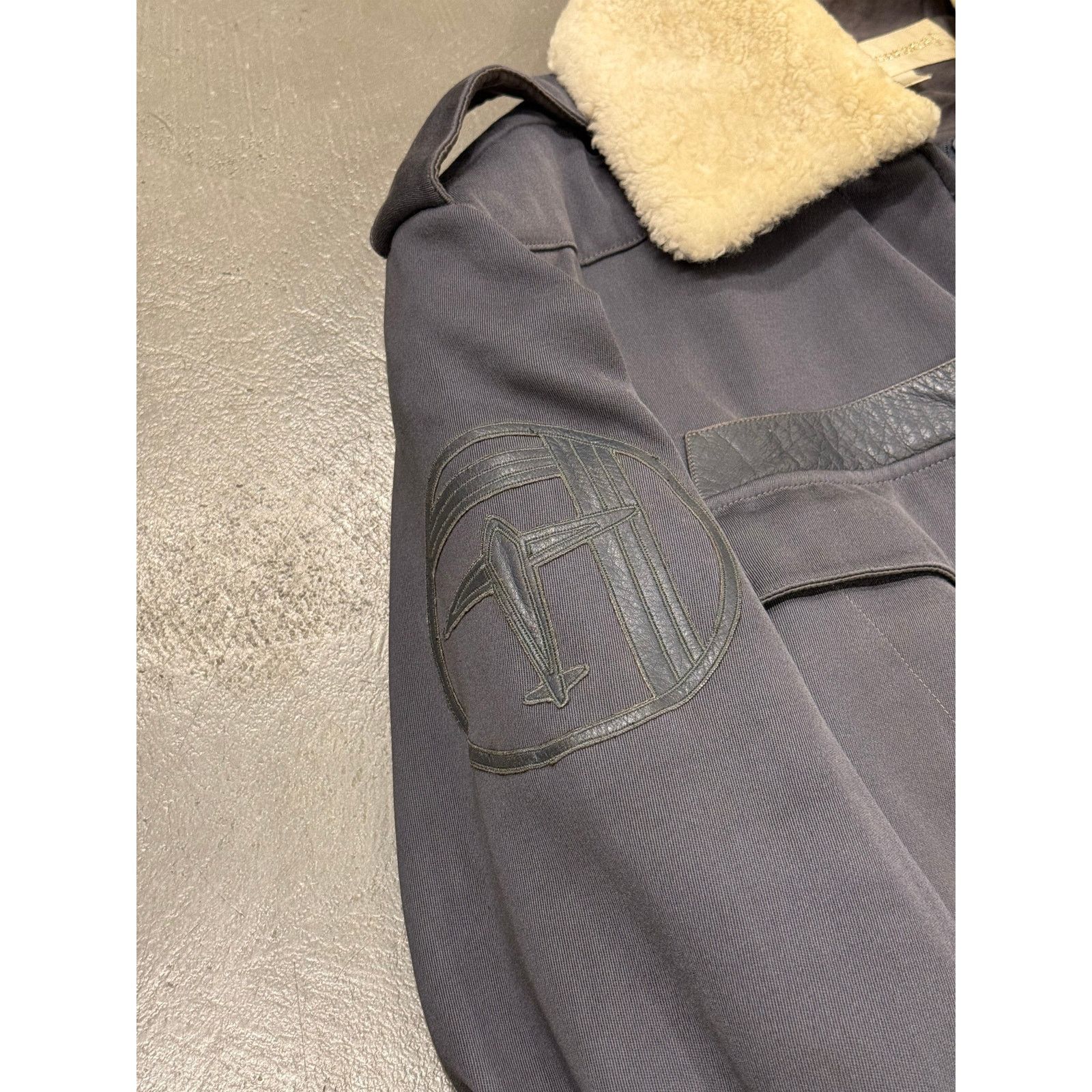Claude Montana 1980s Claude Montana flight avaitor shearling jacket Size US L / EU 52-54 / 3 - 6 Thumbnail