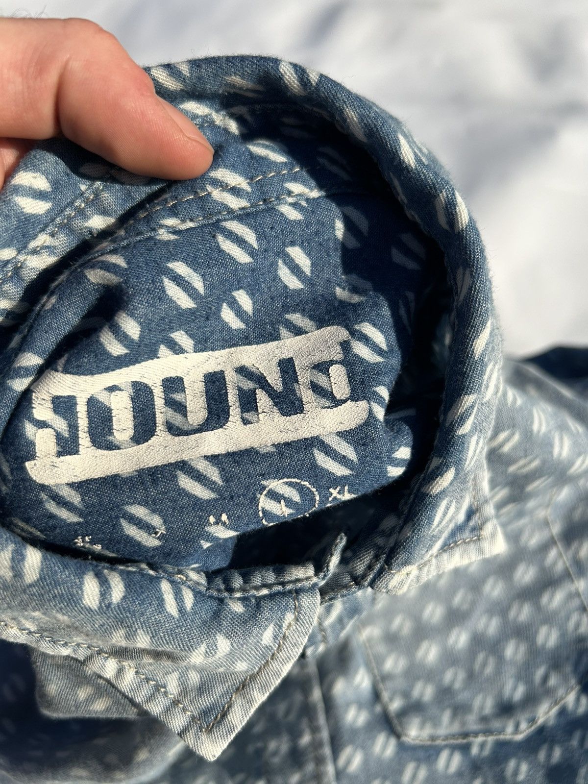 Other Hound Shirt Coffee Beans Print Denim-like Size S Size US S / EU 44-46 / 1 - 8 Thumbnail