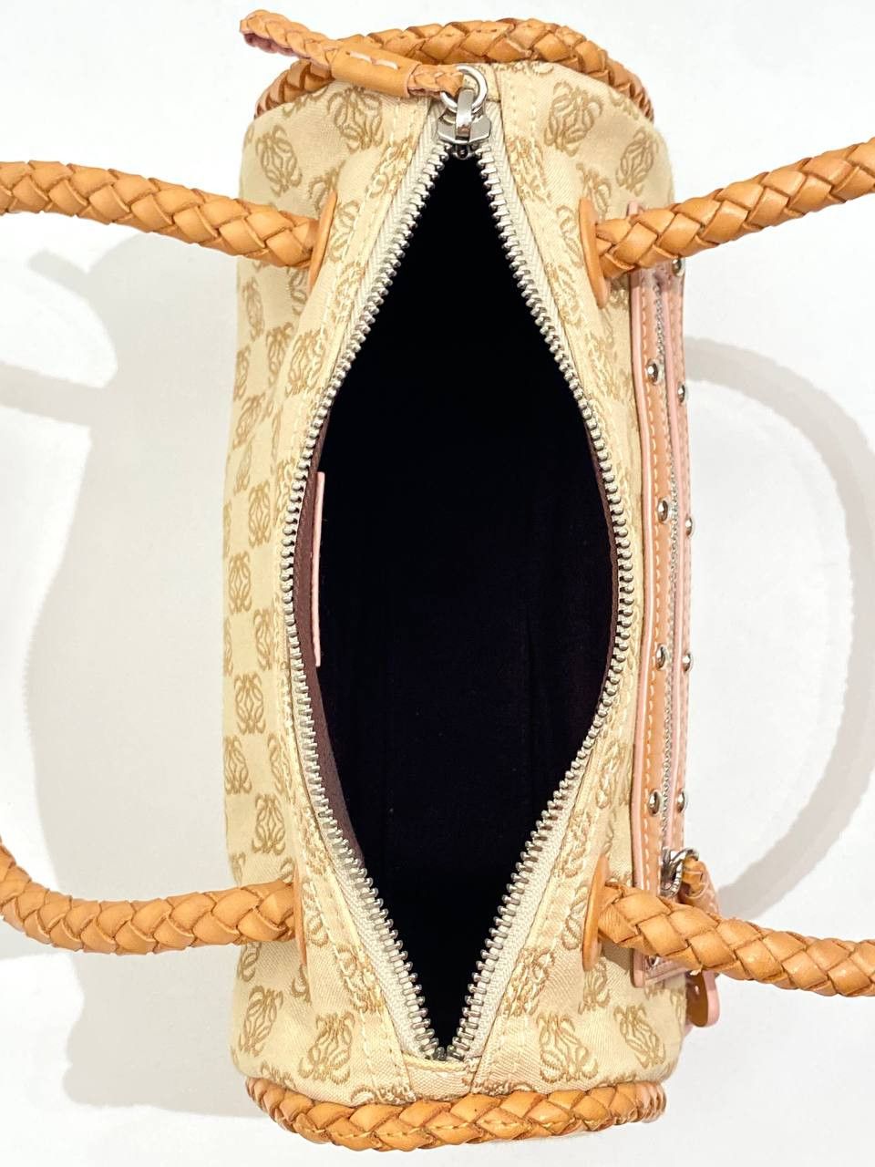 LOEWE Anagram Logo Monogram Baguette Shoulder Hand Bag