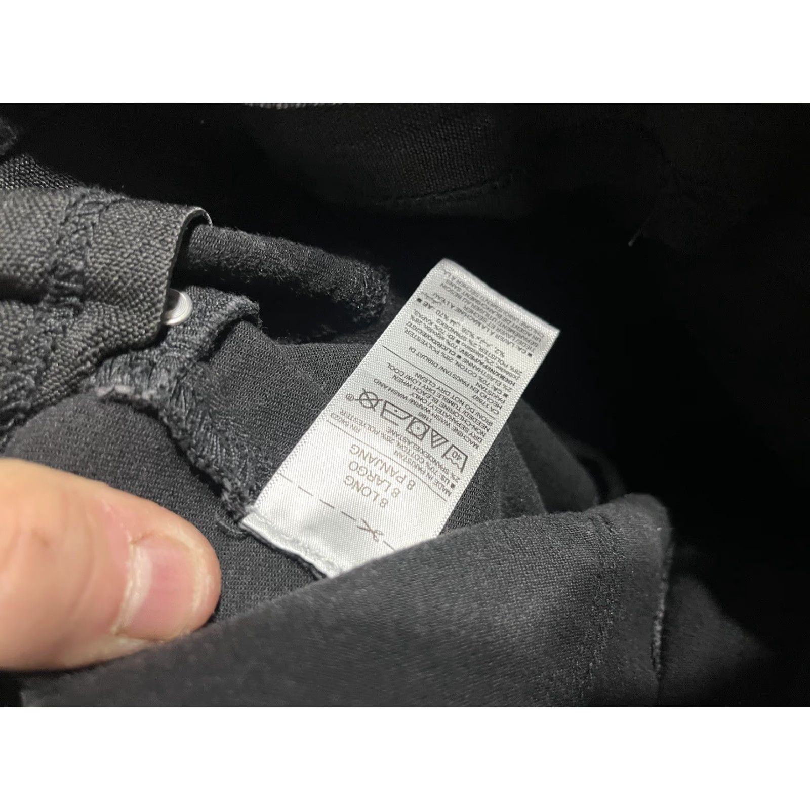 Old Navy OLD NAVY Women's Skinny Jeans ROCKSTAR JEGGINGS Sz 8 Long Black Denim Stretch Elastic Waist 29 in Inseam Regular Rise Size 30" / US 8 / IT 44 - 6 Thumbnail