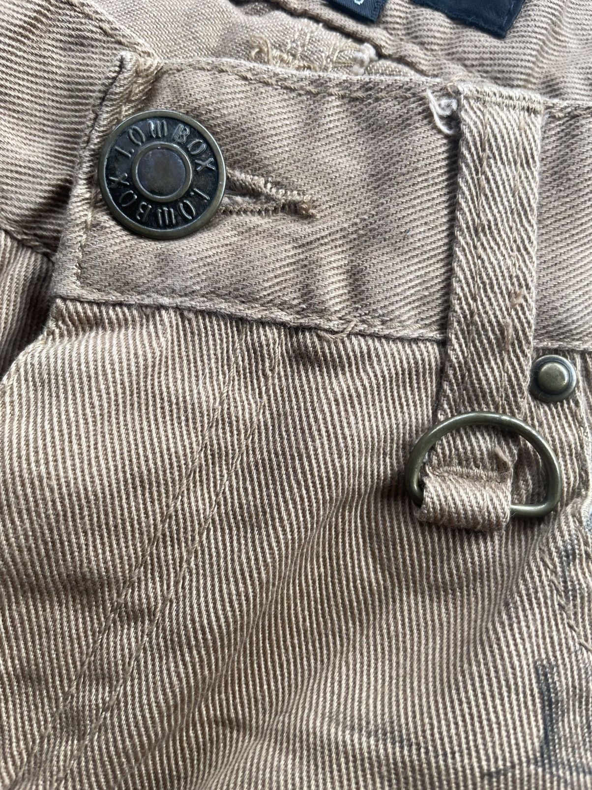 Japanese Brand Lowbox Distresed Denim Size US 30 / EU 46 - 18 Thumbnail