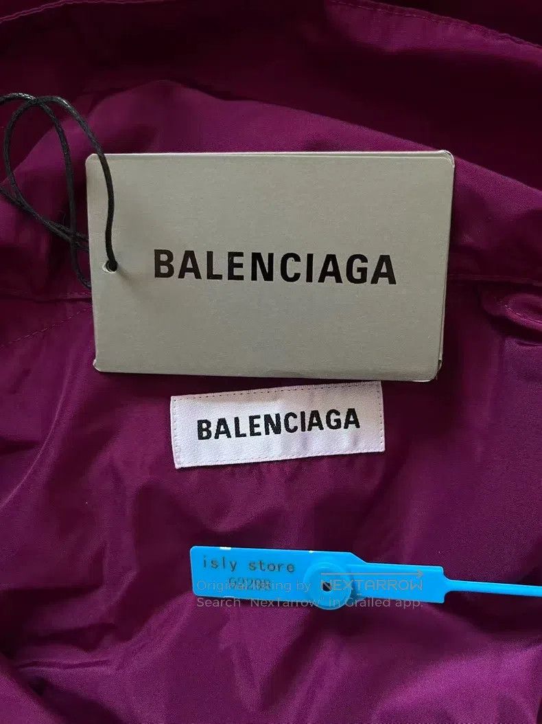 Balenciaga Balenciaga Logo Letter Color Blocked Sports Jacket Size 4XL / US 24-26 - 5 Thumbnail