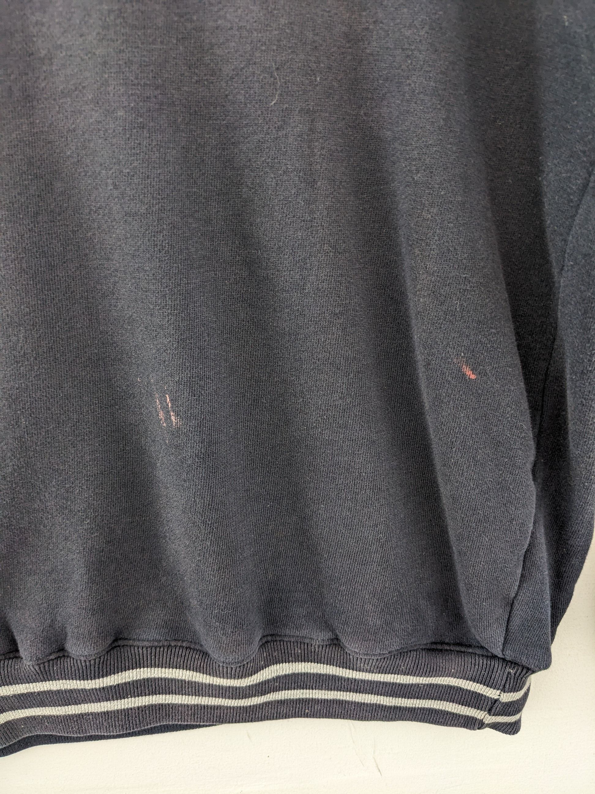 Mercedes-Benz × Vintage Vintage Mercedes Benz Sweatshirt V Neck Faded Size US M / EU 48-50 / 2 - 10 Thumbnail