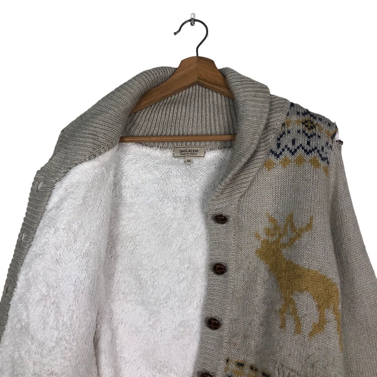 Japanese Brand 🔥Vintage Cardigan Jumper Design Isolaine Japan Issey Miyake Size US M / EU 48-50 / 2 - 12 Thumbnail