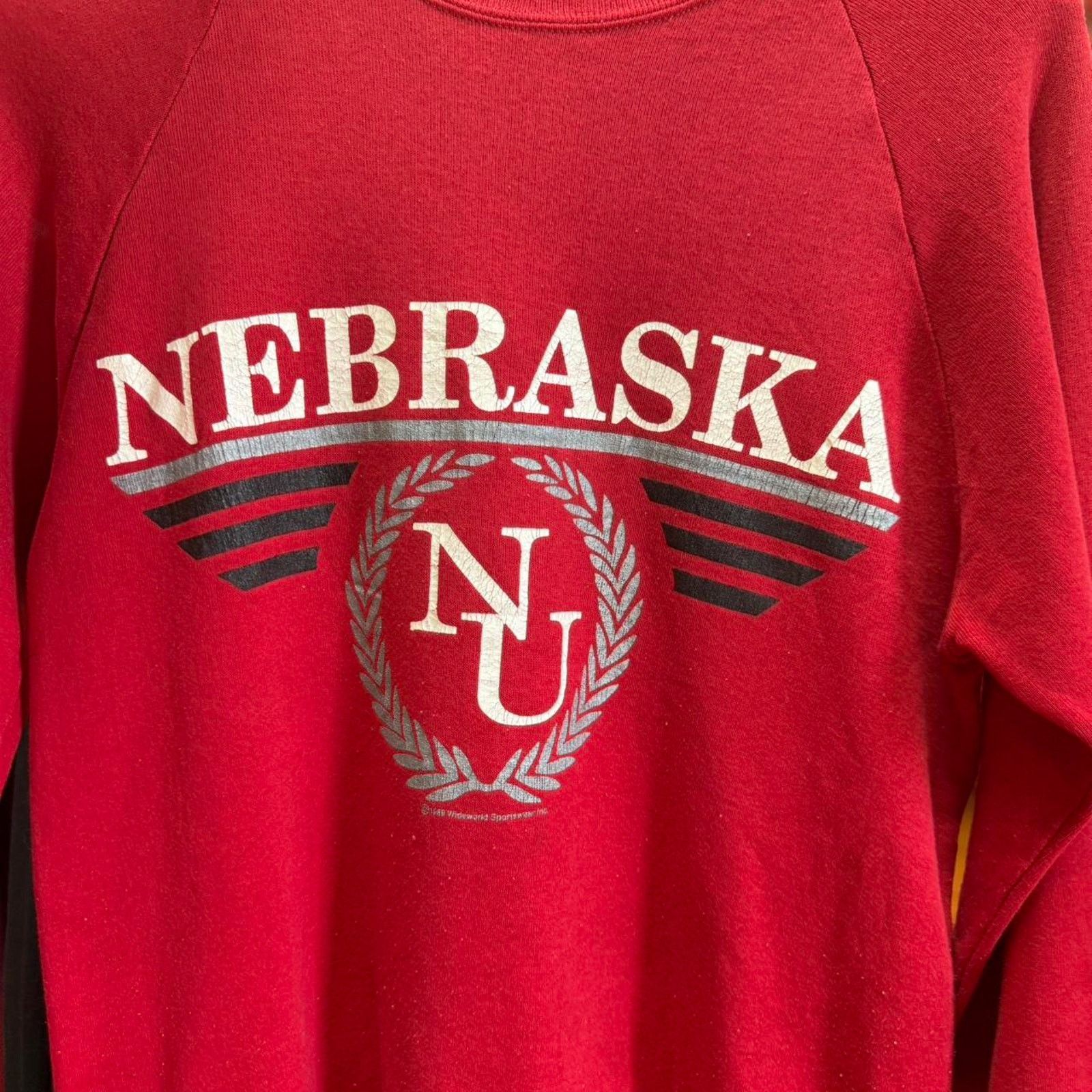 Vintage Vintage 90s Nebraska Huskers Crewneck Size US M / EU 48-50 / 2 - 3 Thumbnail