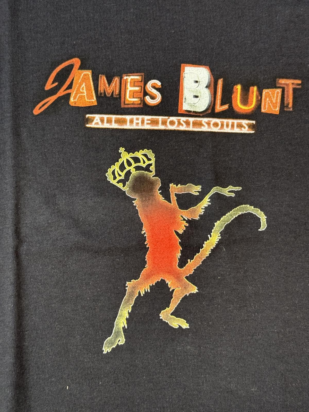 Designer James Blunt T-shirt Tour 2008 All The Lost Souls Tee - M Size US M / EU 48-50 / 2 - 2 Thumbnail