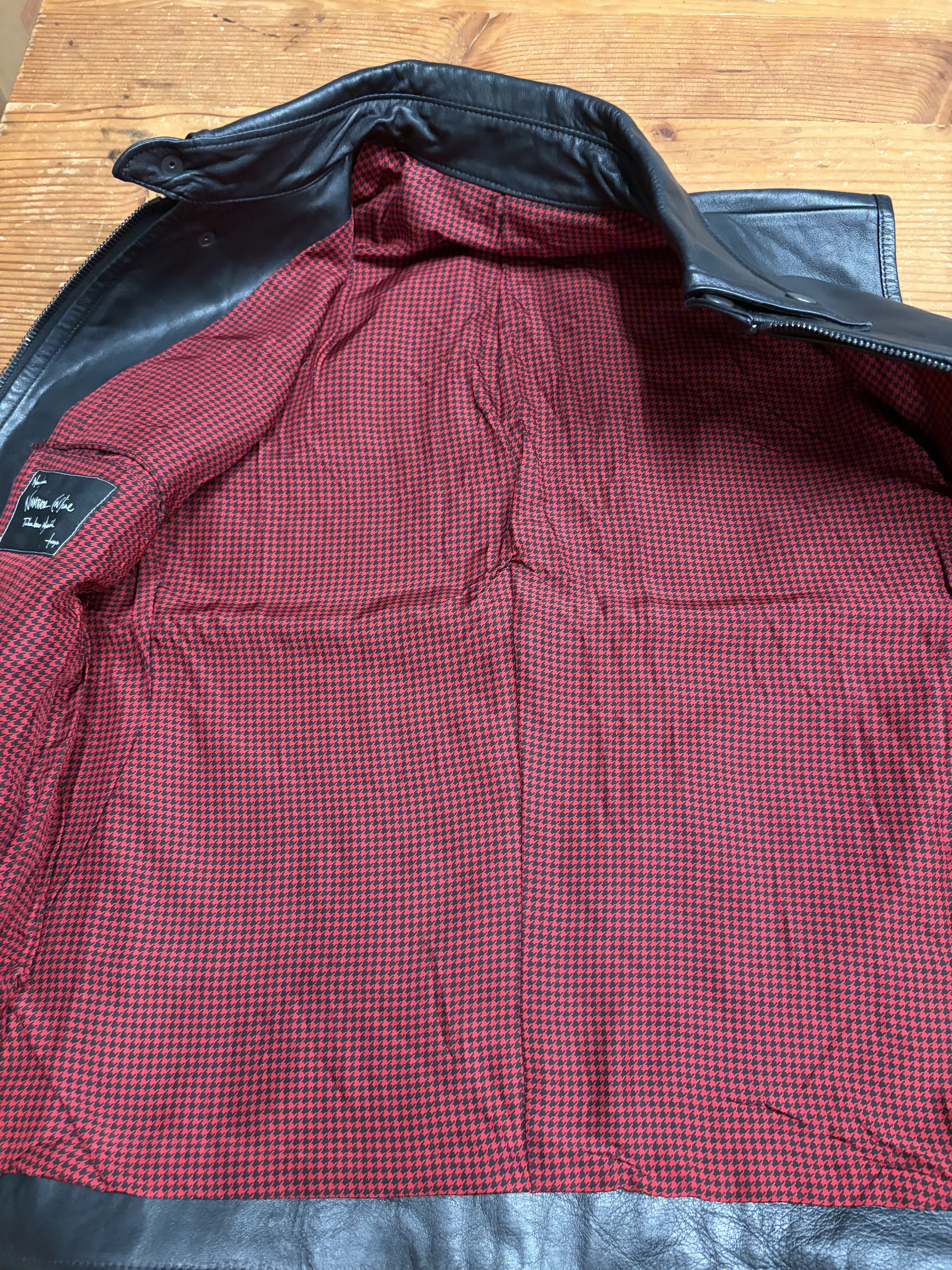 Number (N)ine Leather Vest SS2005 Size US S / EU 44-46 / 1 - 7 Thumbnail