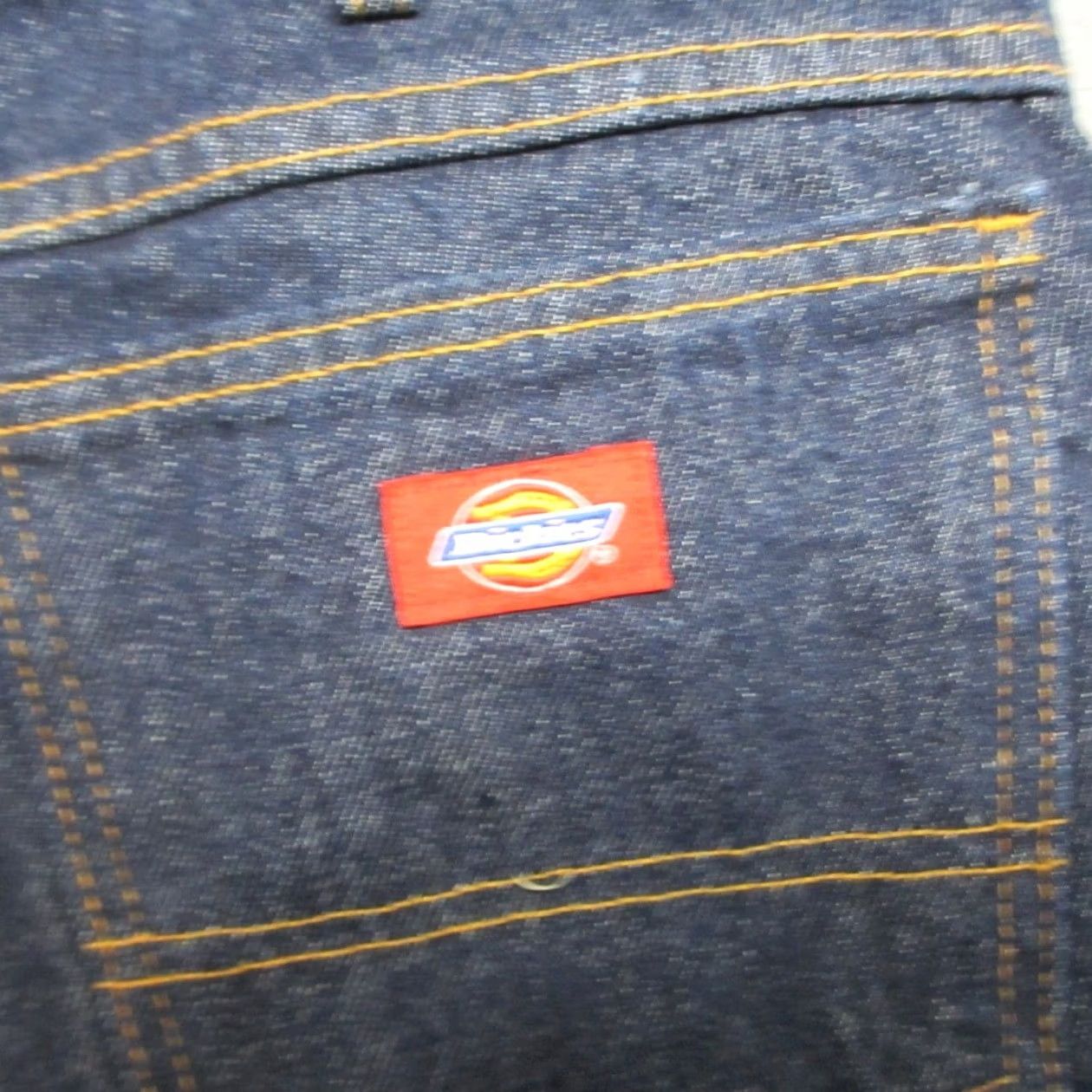 Dickies Dickies Jeans Men Blue Denim Relaxed Fit Straight Leg Dark Wash Workwear 34X32 Size US 34 / EU 50 - 3 Thumbnail
