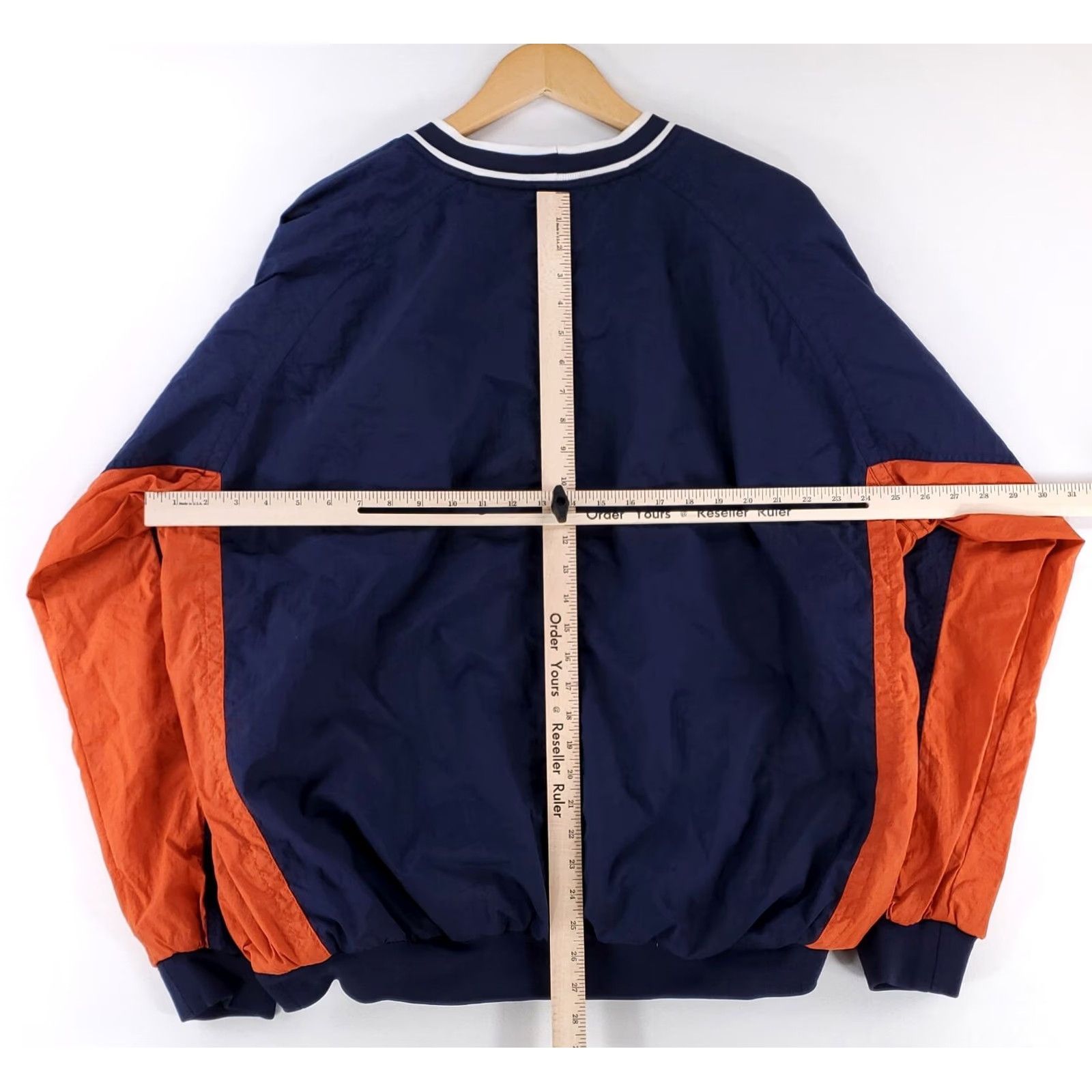 Nike Nike Pullover Windbreaker Casual Men XL Blue Orange Swoosh Size US XL / EU 56 / 4 - 7 Thumbnail
