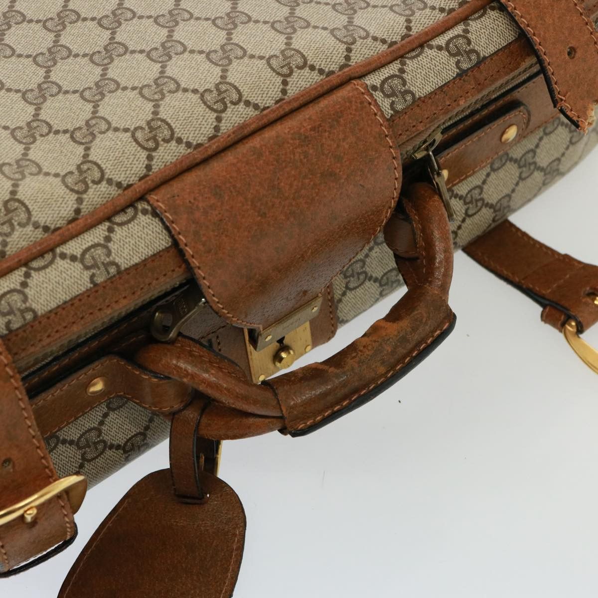 Gucci GUCCI GG Supreme Boston Bag Pvc Beige Size ONE SIZE - 8 Thumbnail