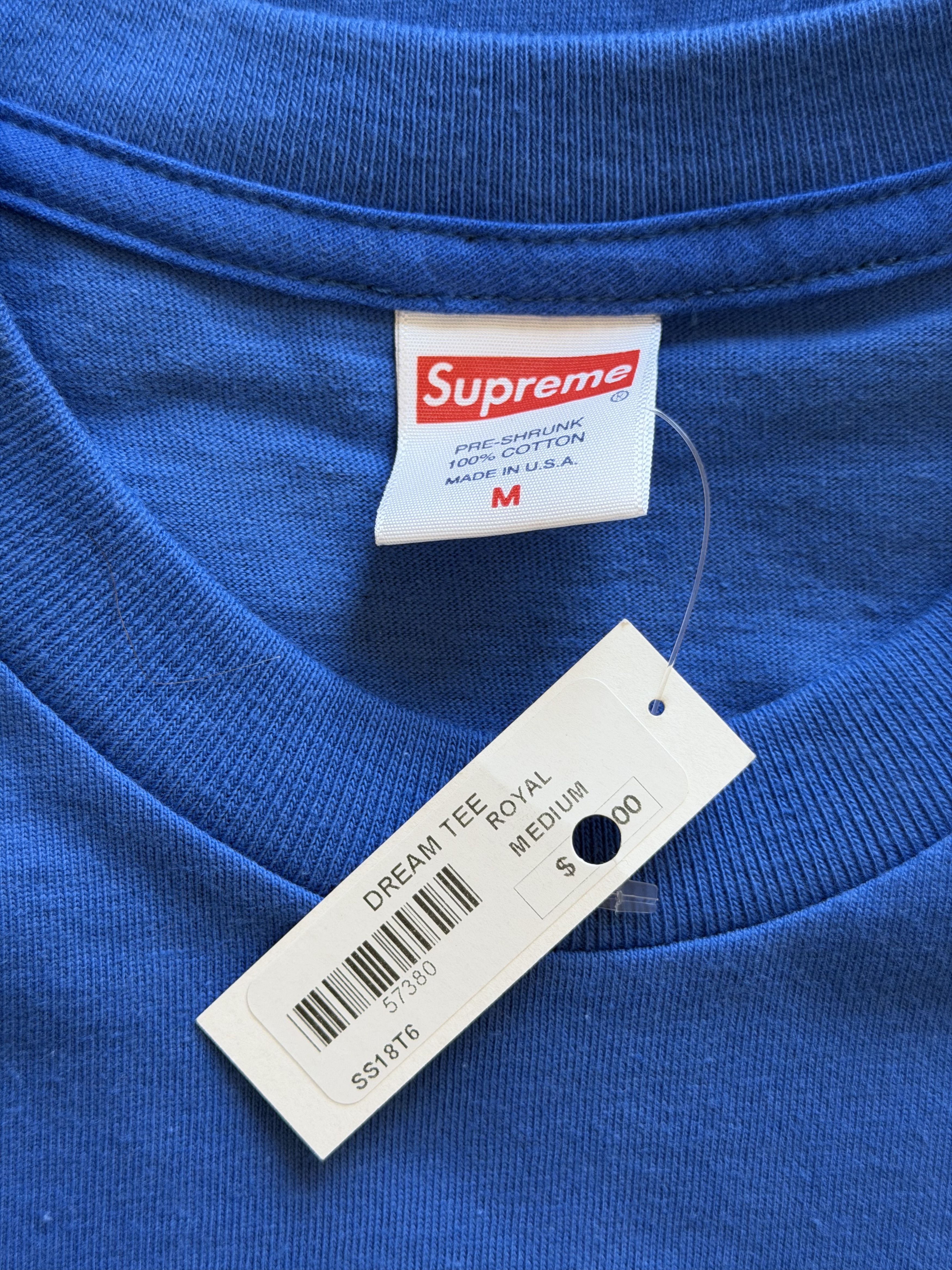 Supreme Supreme SS18 MLK Dream Tee in Royal Blue Size US M / EU 48-50 / 2 - 5 Thumbnail