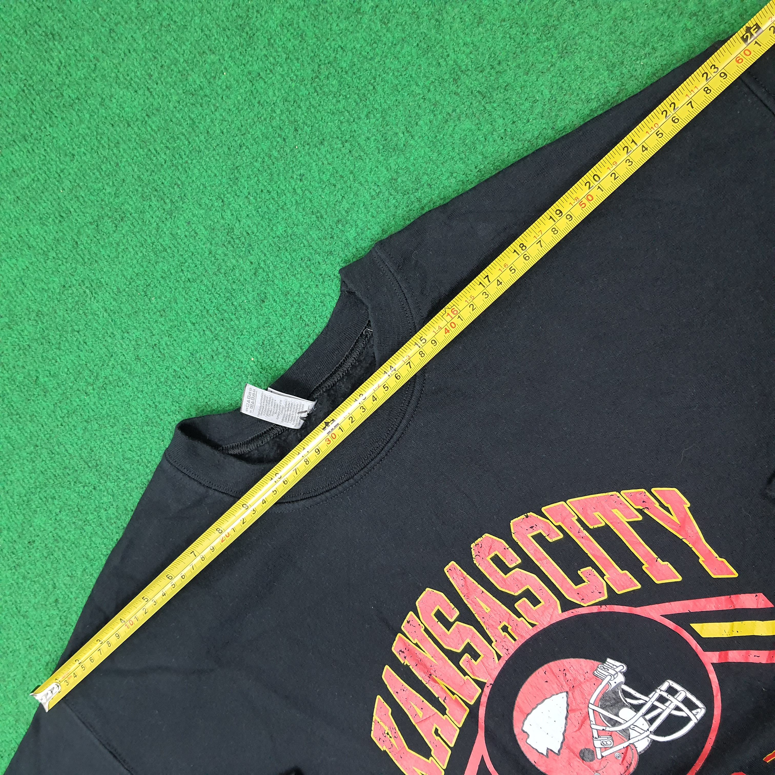 NFL Vintage KansasCity American Football Team Sweatshirt C263N12 Size US M / EU 48-50 / 2 - 8 Thumbnail