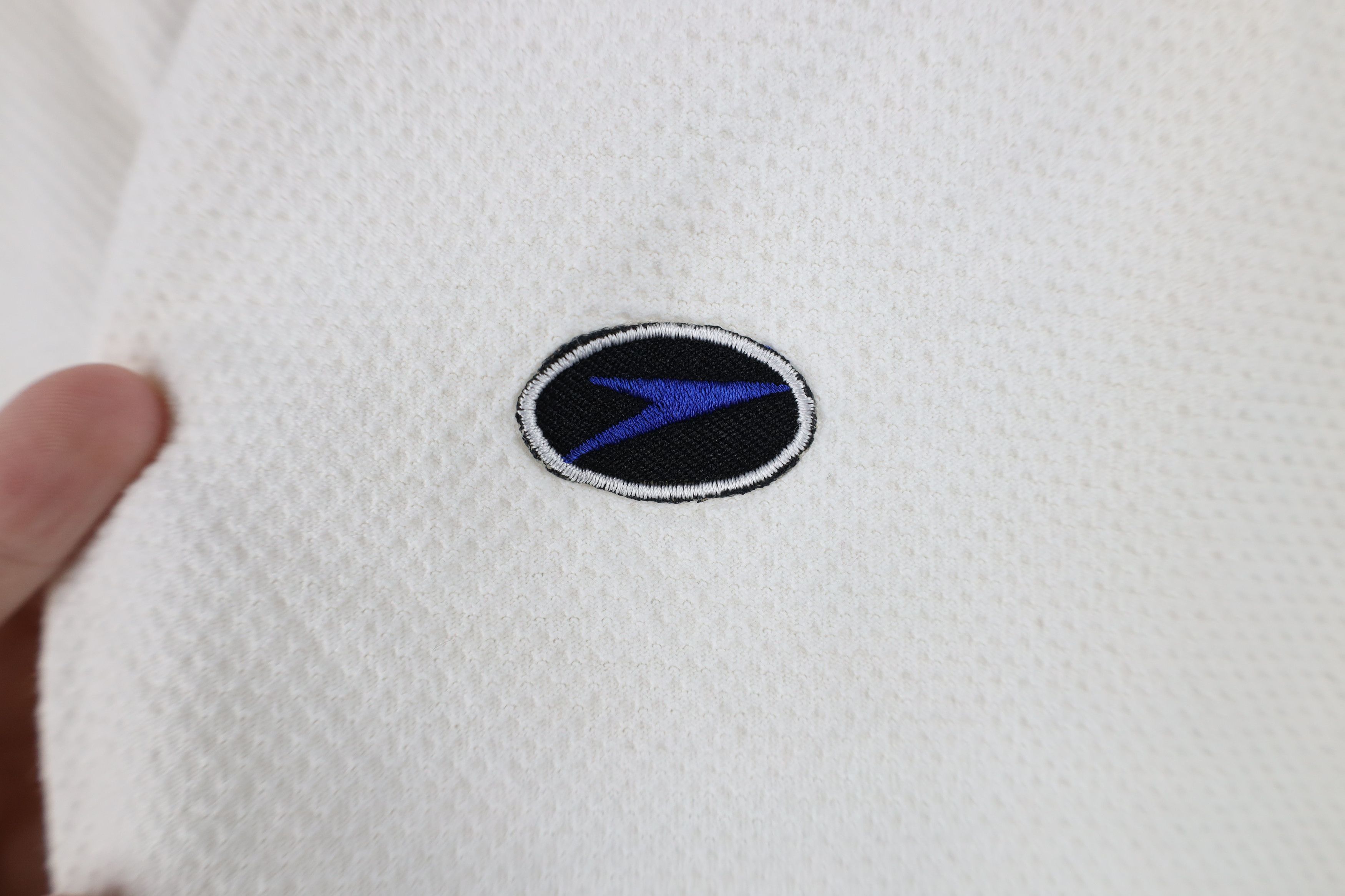 Speedo Vintage Y2K 2000 Speedo Thermal Knit Tank Top T-Shirt White Size US L / EU 52-54 / 3 - 5 Thumbnail
