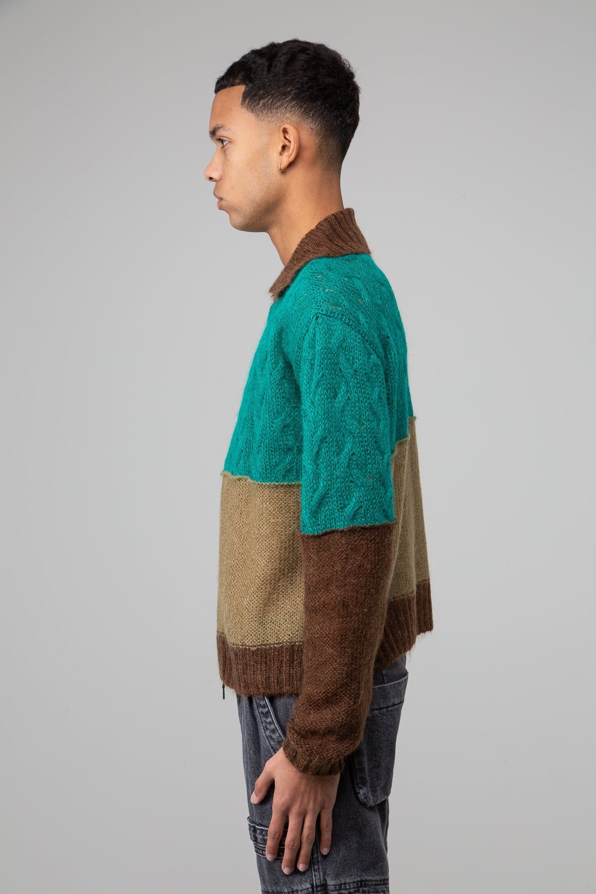 Andersson Bell $410 NWT Andersson Bell Mateira Patchwork Cardigan Size US L / EU 52-54 / 3 - 2 Thumbnail