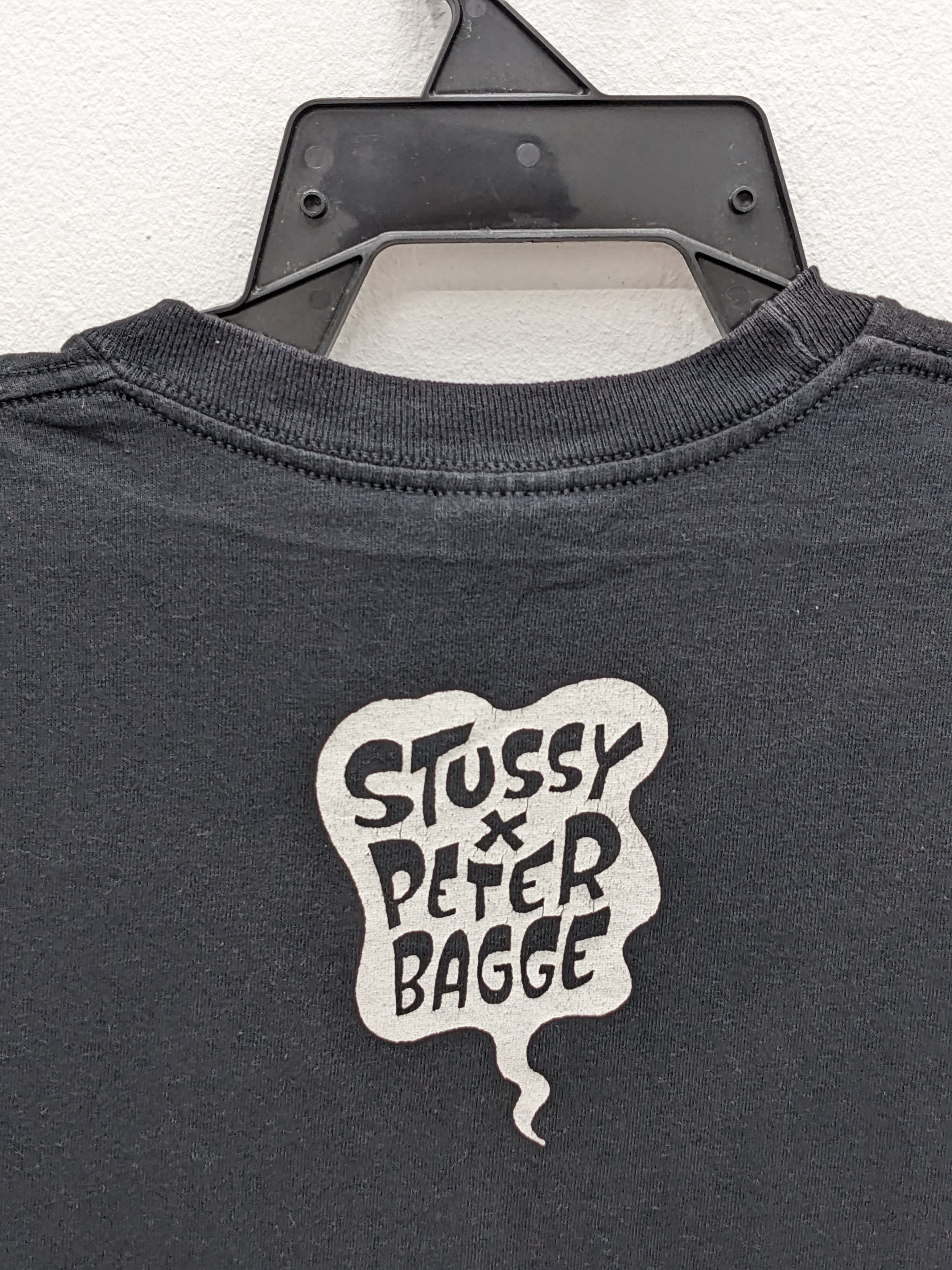 Stussy Vintage Stussy X Peter Begge Art Tshirt Size US S / EU 44-46 / 1 - 4 Thumbnail