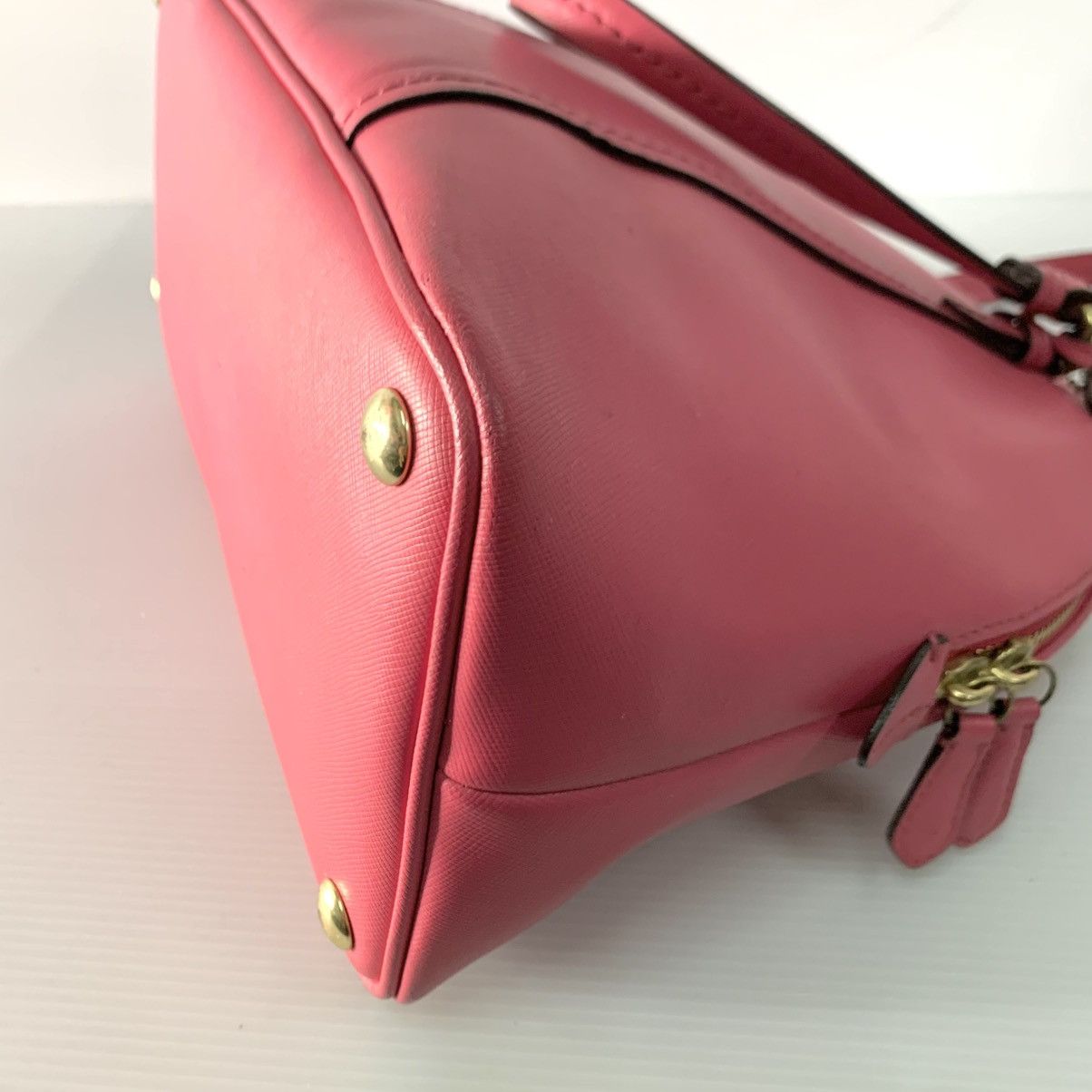 Coach Coach Leather Pink Alma Bag Size ONE SIZE - 8 Thumbnail