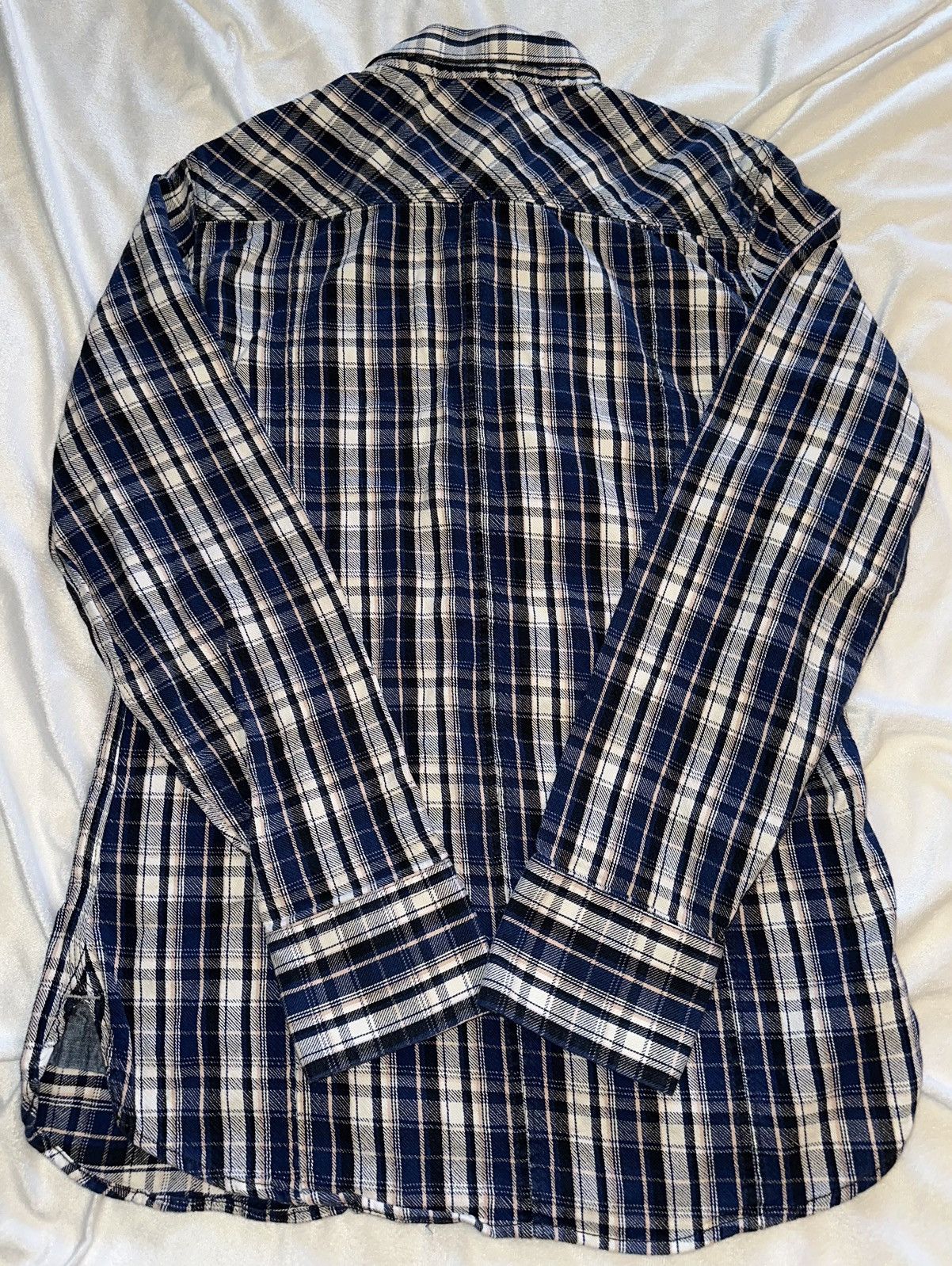 G-Star G-Star Raw Denim Men Casual L/S Shirt Blue Check-Size M Size US M / EU 48-50 / 2 - 11 Thumbnail