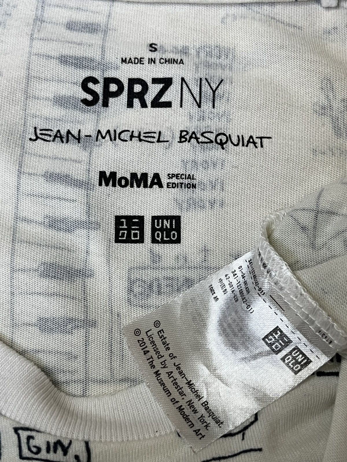 Jean-Michel Basquiat JEAN MICHEL BASQUIAT x UNIQLO 2014 FULL PRINT TEE SHIRT Size US S / EU 44-46 / 1 - 8 Thumbnail