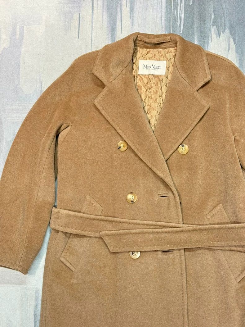 Max Mara Max Mara 101801 Camel double-breasted long wool coat Size XS / US 0-2 / IT 36-38 - 5 Thumbnail