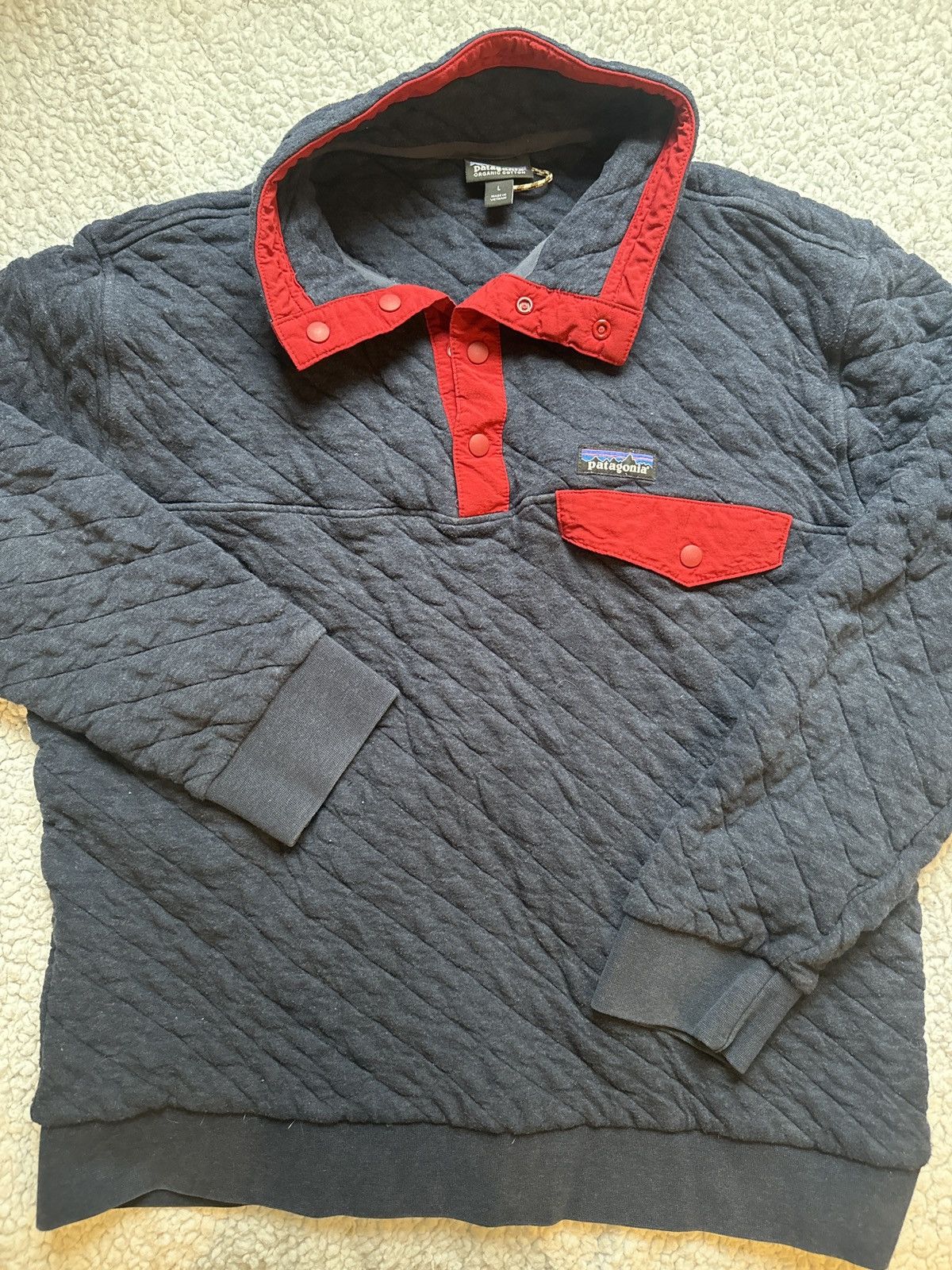 Patagonia Worn Wear® Men's Organic Cotton Quilt Pullover