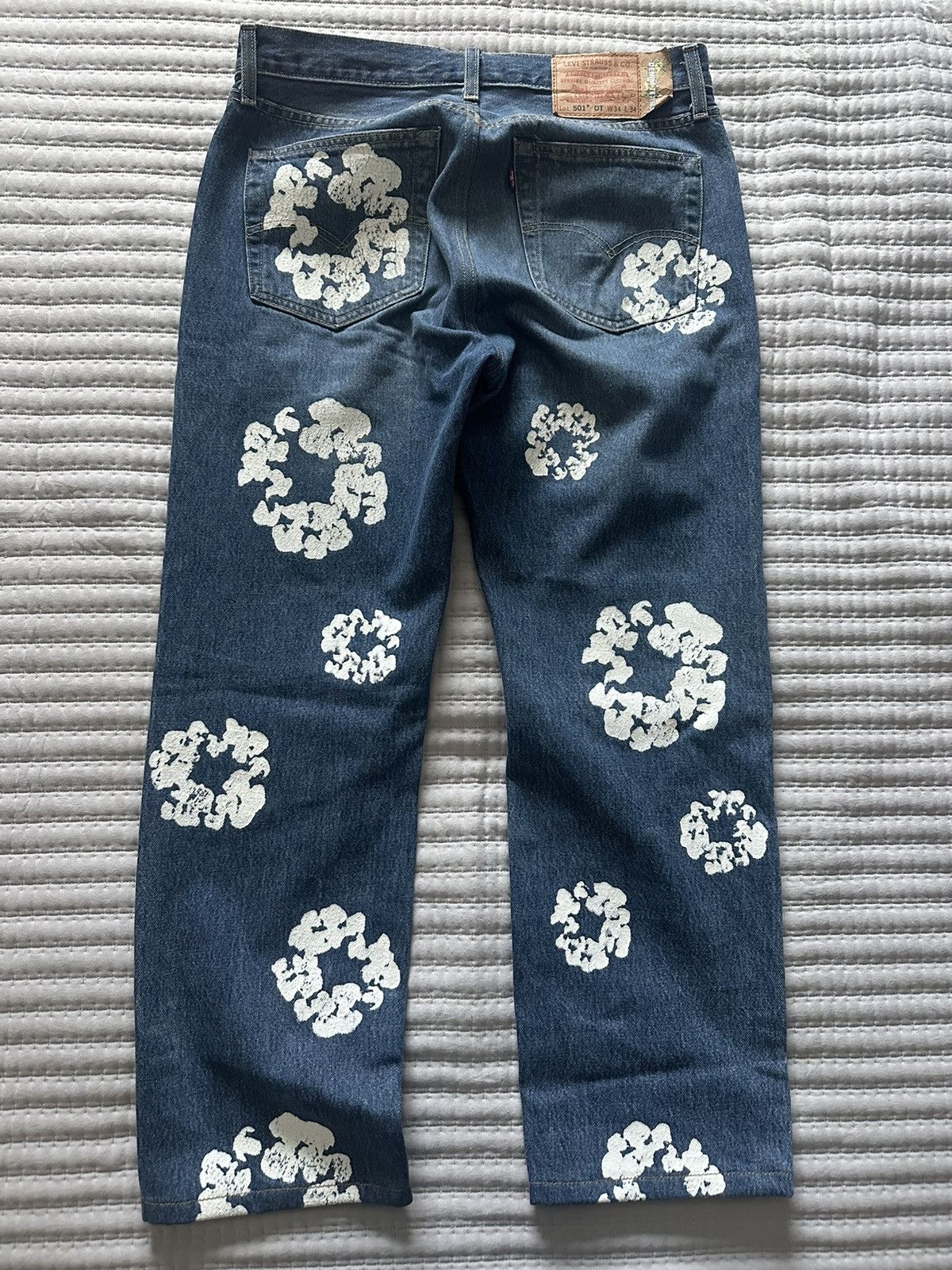 DENIM TEARS × Levi's Denim Tears x Levi Jeans size 34 Size US 34 / EU 50 - 3 Thumbnail