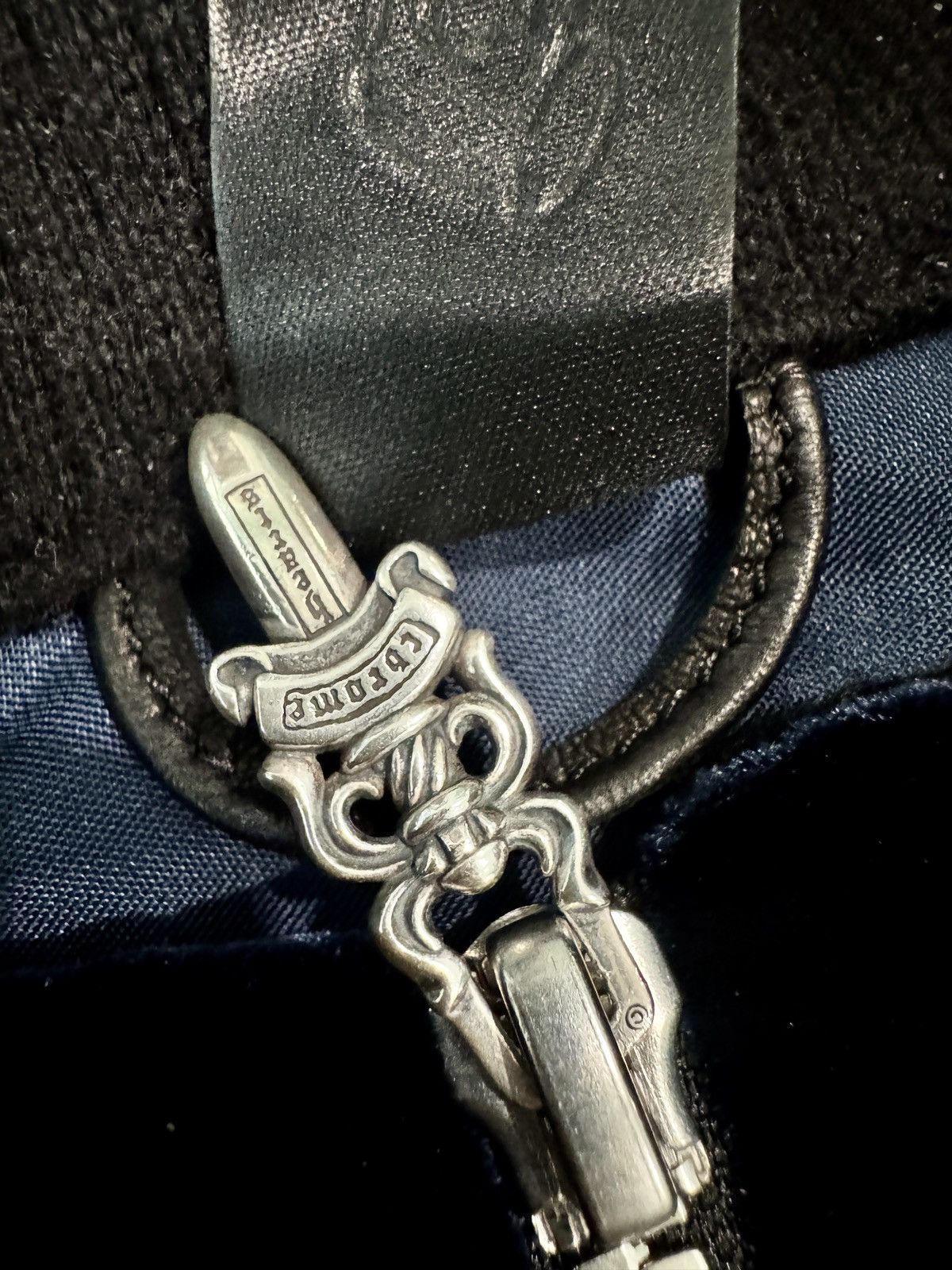 Chrome Hearts Chrome Hearts Navy Velour Jacket “So it Goes” L Size US L / EU 52-54 / 3 - 12 Thumbnail