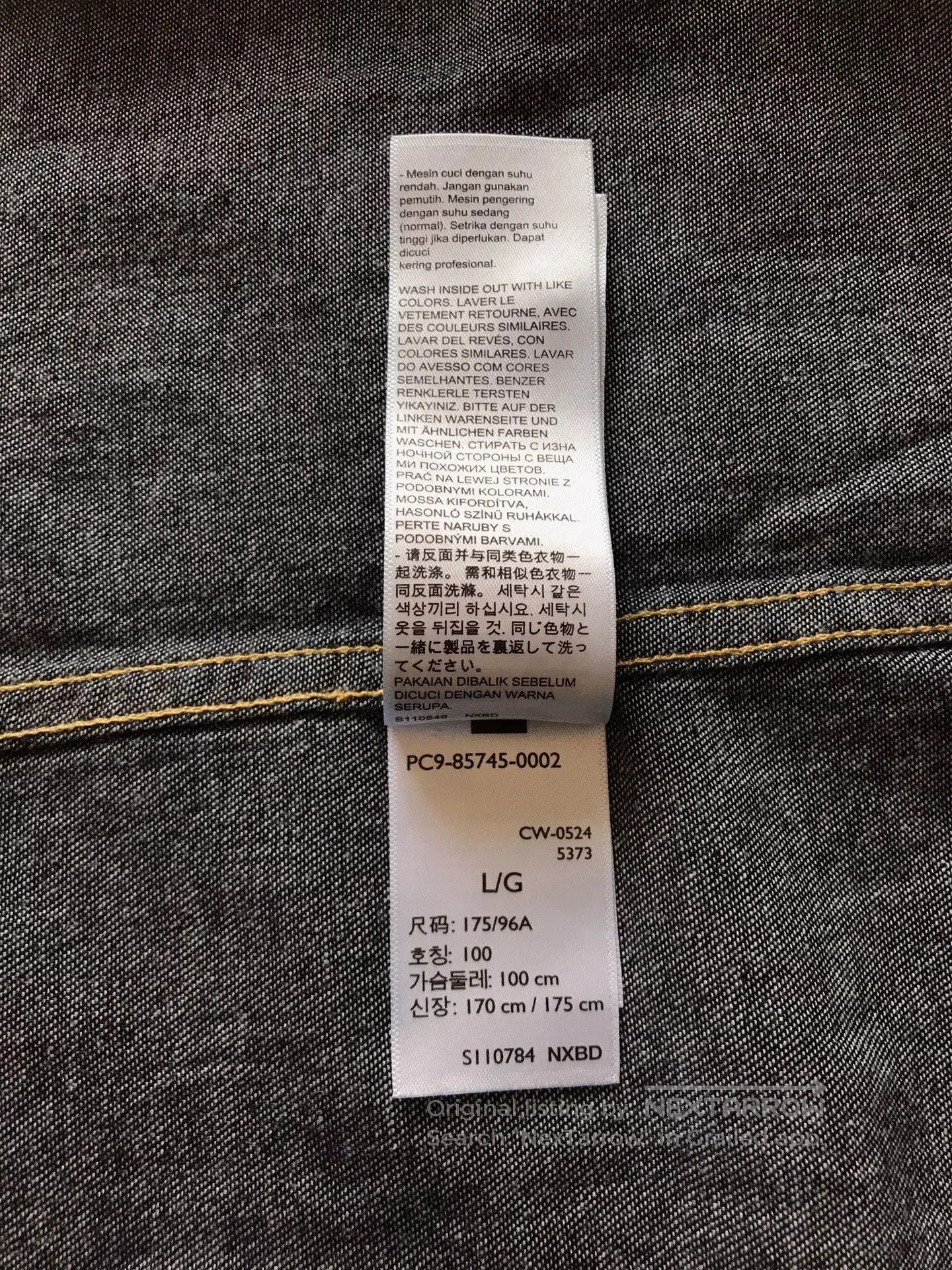 Levi's Levi's 85745. Size US M / EU 48-50 / 2 - 9 Thumbnail