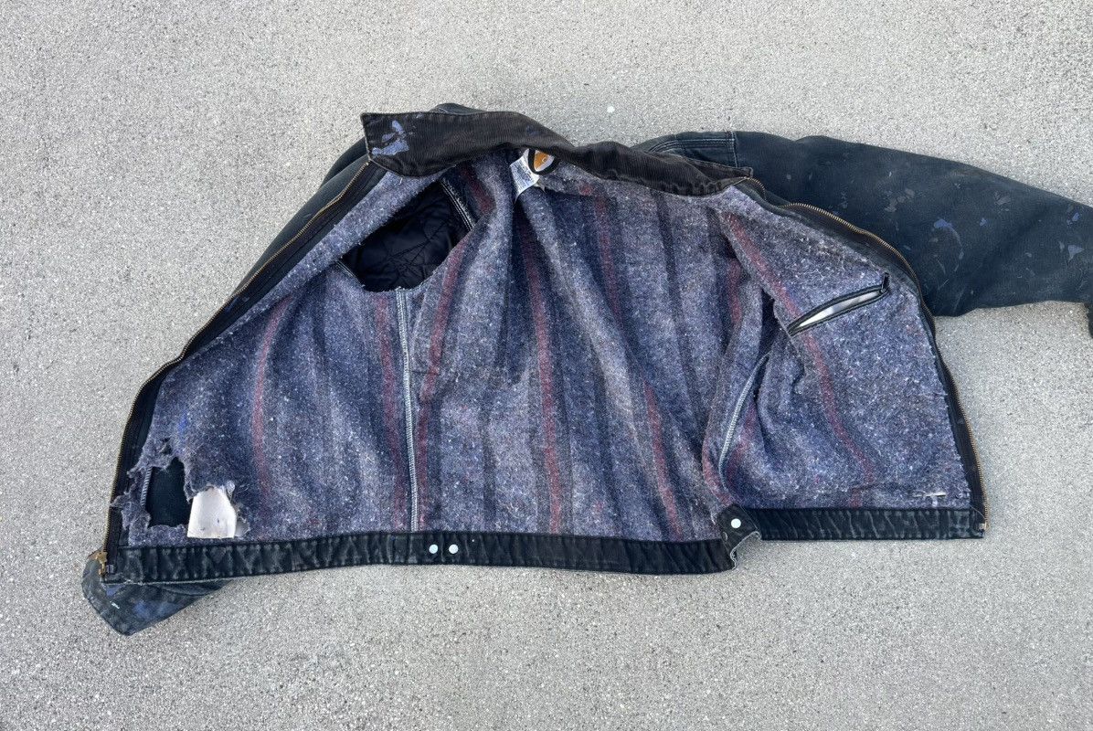 Carhartt Vintage Custom Carhartt Detroit J01 Jacket Distressed Thrash Size US XL / EU 56 / 4 - 10 Thumbnail
