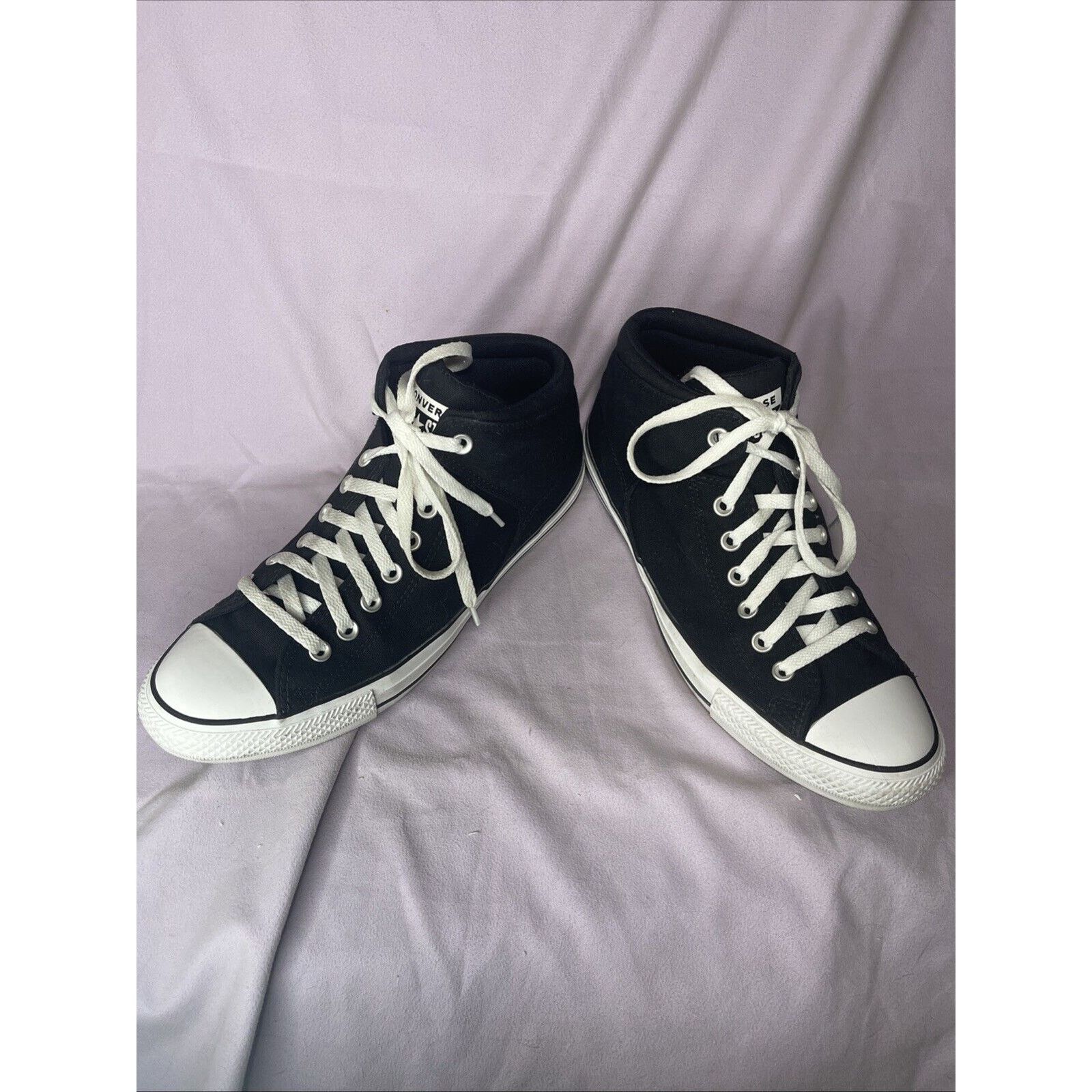 Converse Converse Chuck Taylor All Star Men’s Size 10 Black - EUC!! Size US 10 / IT 40 - 4 Thumbnail