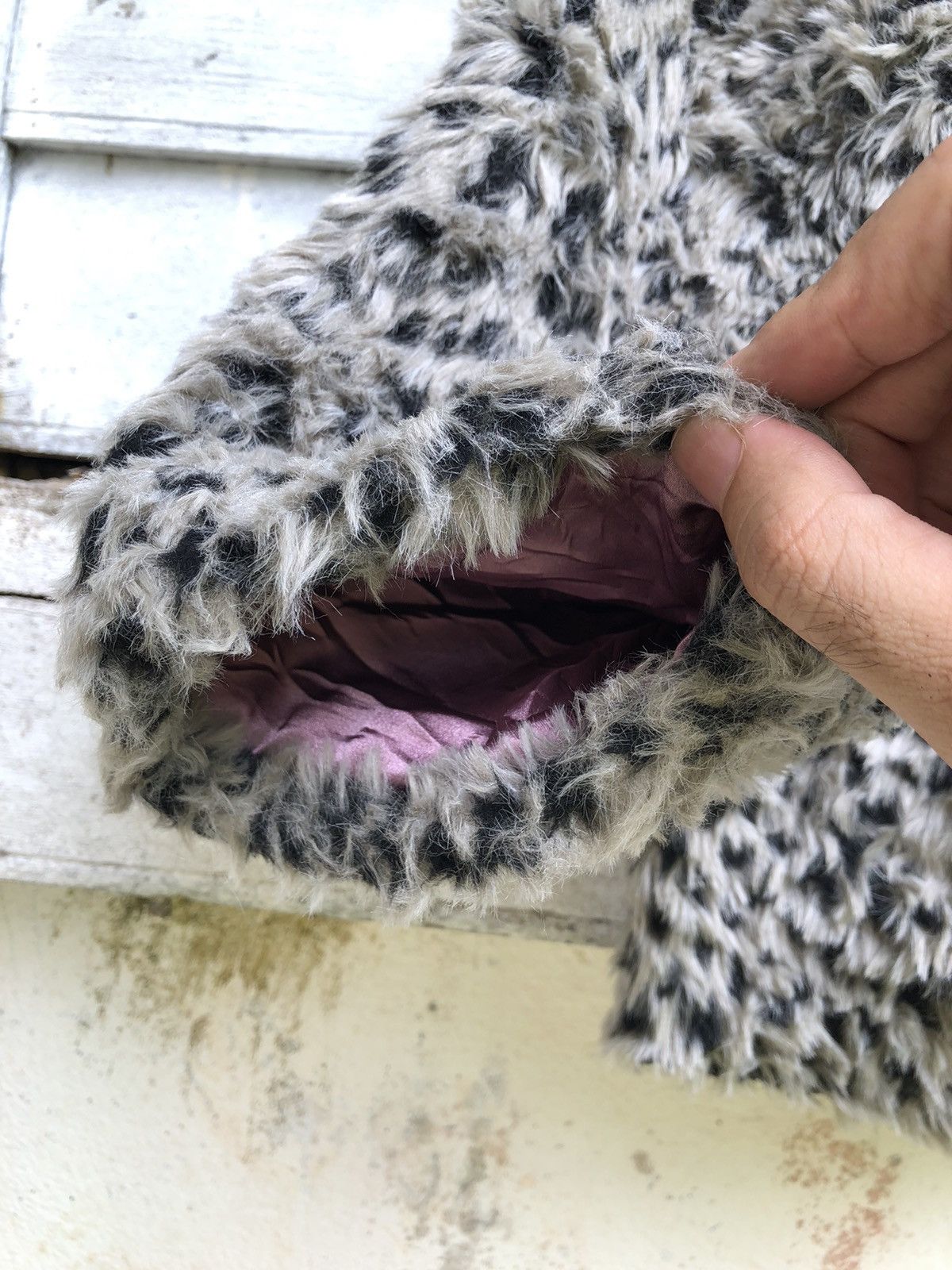 Beams Plus × Japanese Brand Beams Heart Faux Fur Cropped Jacket Size S / US 4 / IT 40 - 5 Thumbnail