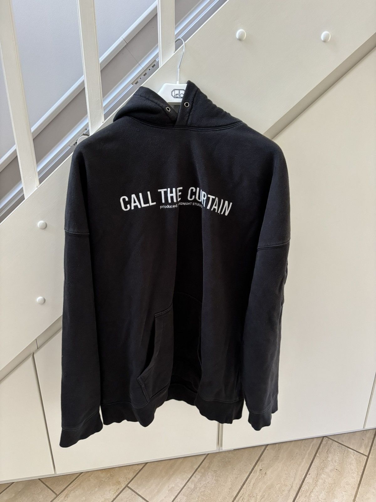 “Call the curtain” hoodie by Midnight studios