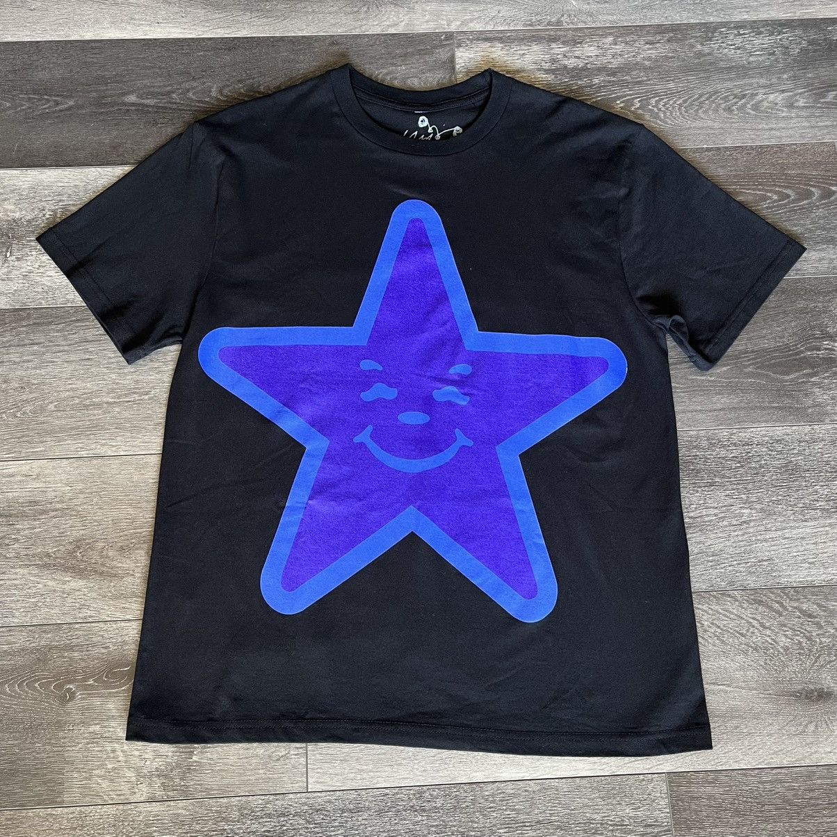 Asspizza Asspizza Undertaker Blue Purple Star Graphic Logo Tee 2023 Size US M / EU 48-50 / 2 - 1 Thumbnail