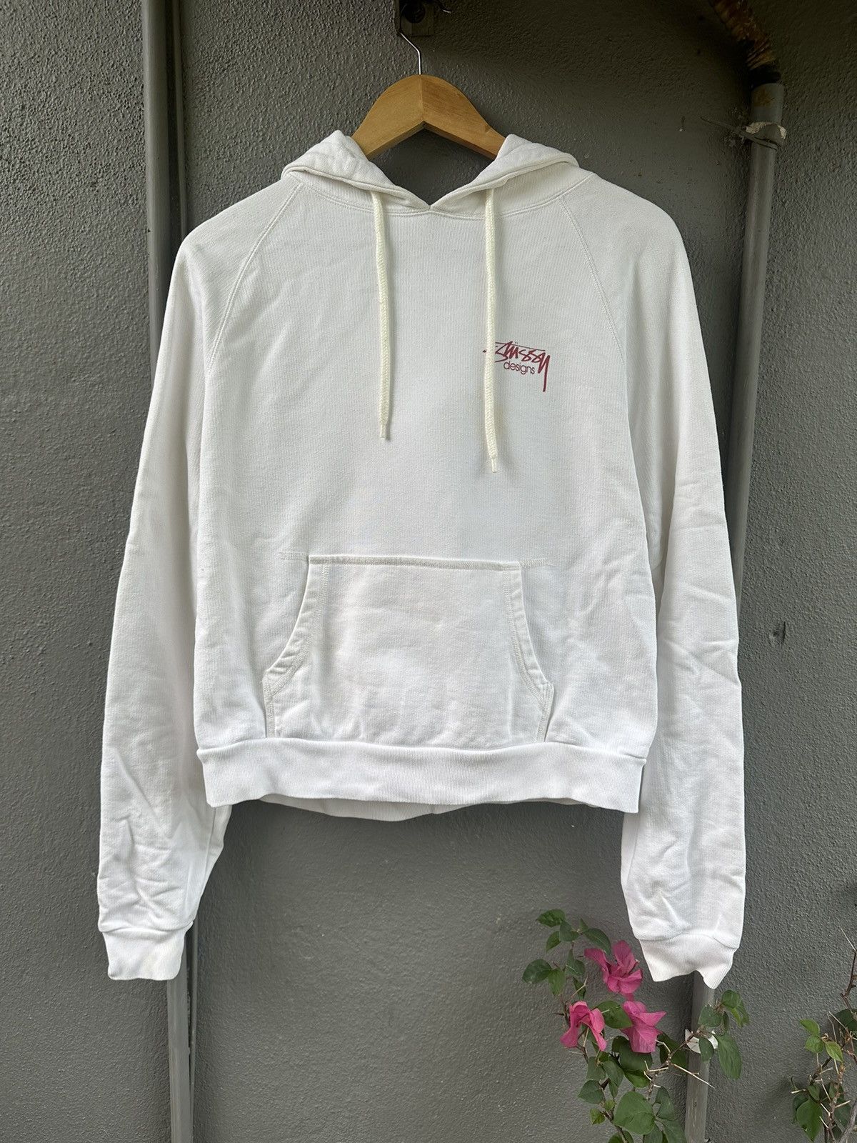 Stussy Vintage Stussy Design Boxy Pullover Hoodie Rare Size US M / EU 48-50 / 2 - 4 Thumbnail