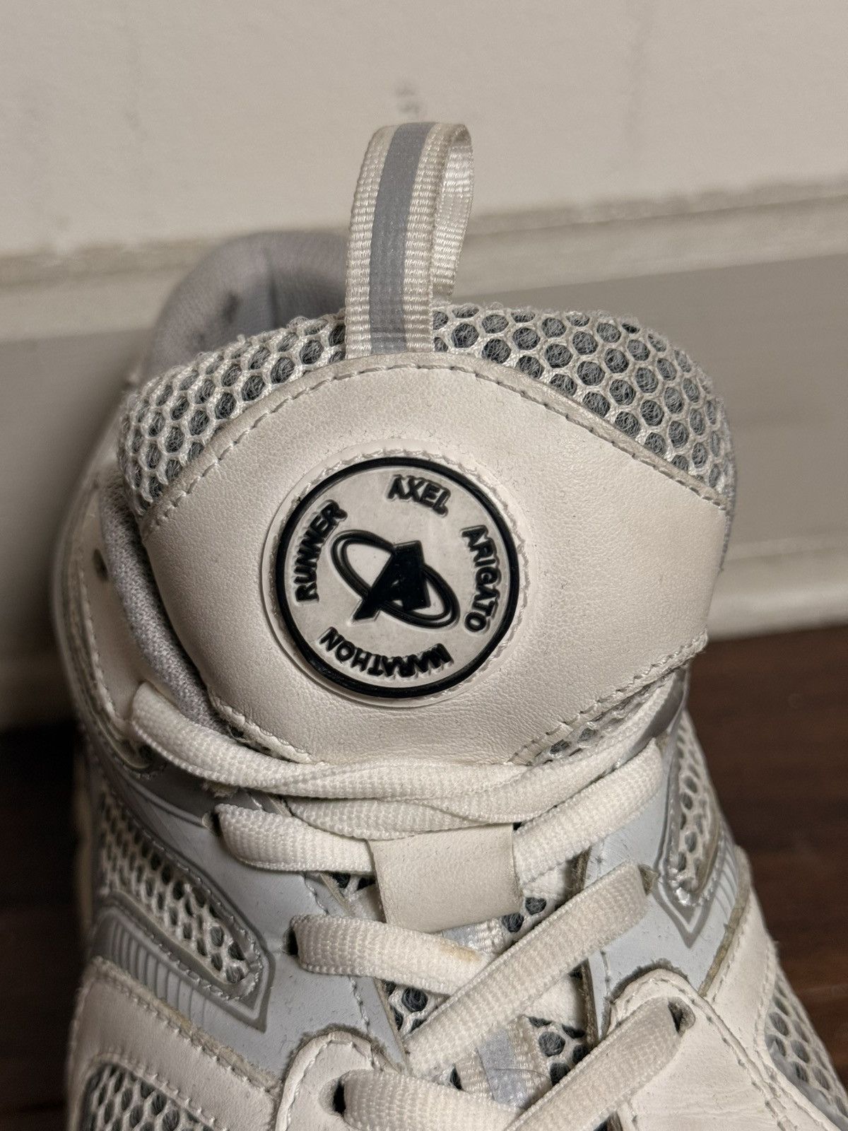 Axel Arigato Axel Arigato Marathon Runner White/Silver Size US 10 / EU 43 - 8 Thumbnail