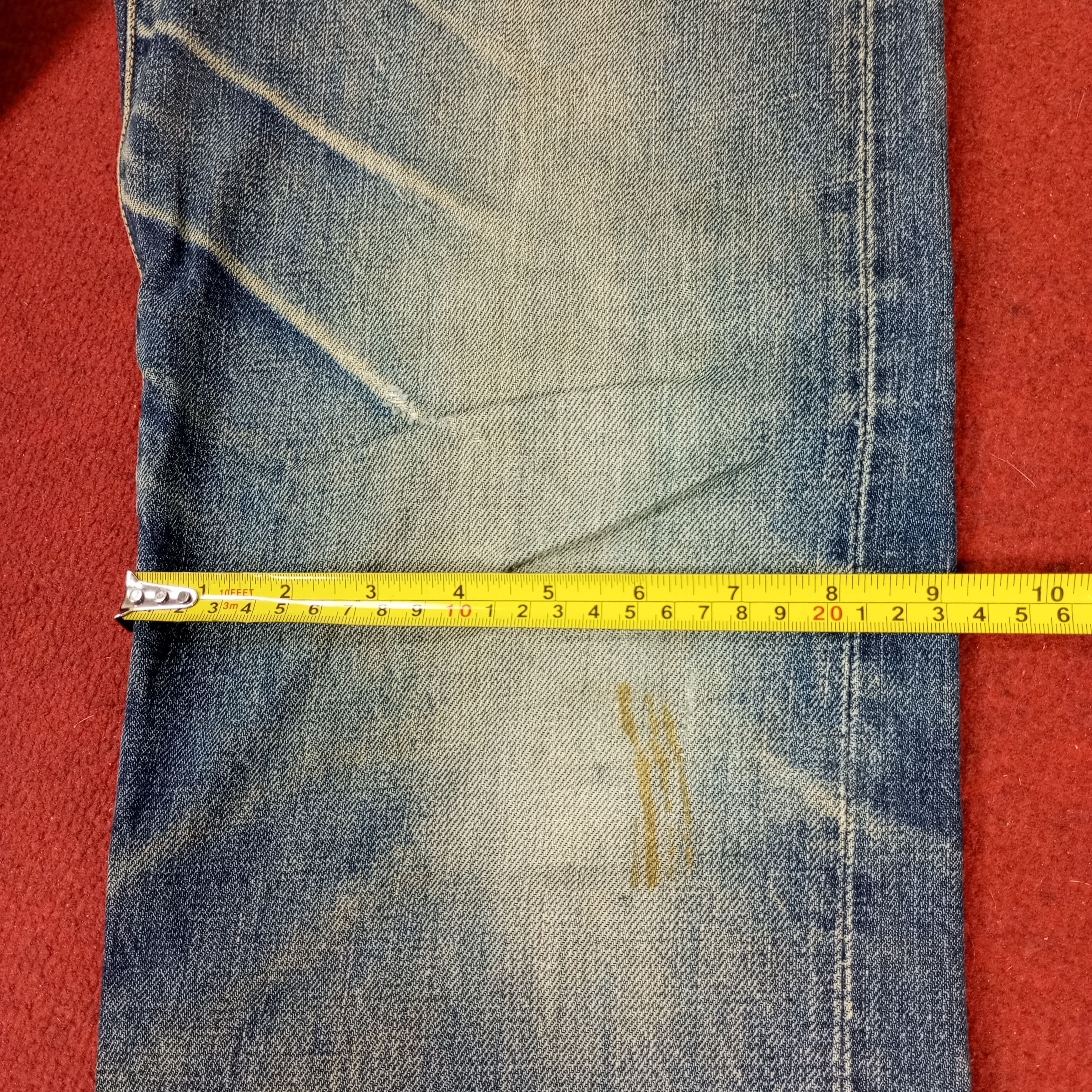 Evisu Evis Japanese Brand Fashion Style Custom Daicock Jeans Size US 28 / EU 44 - 10 Thumbnail