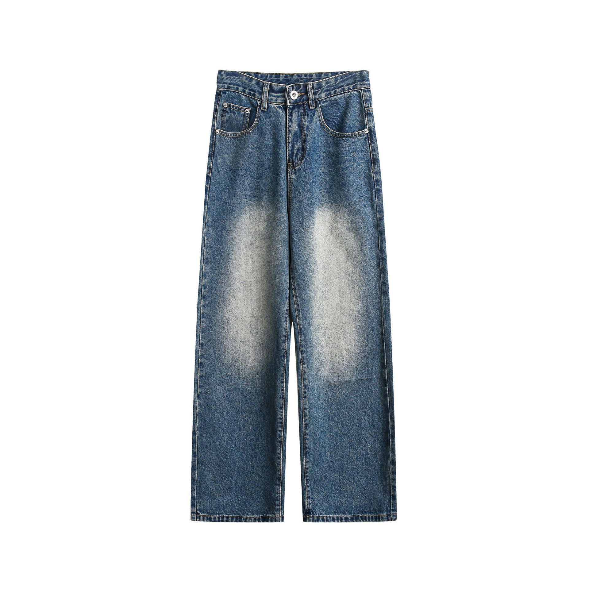 Japanese Brand × Vintage American vintage washed distressed blue jeans Size US 32 / EU 48 - 1 Thumbnail